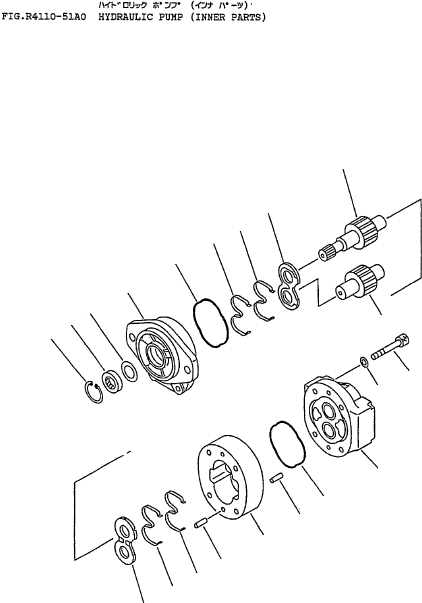 Комплект уплотнений 705-90-01040 KOMATSU