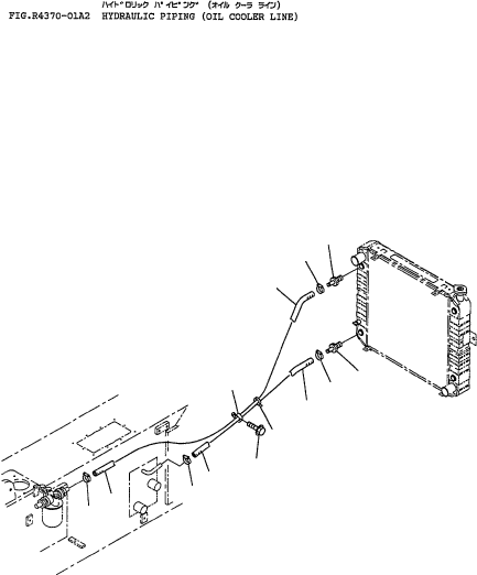 Шланг 37C-1AD-3380 KOMATSU