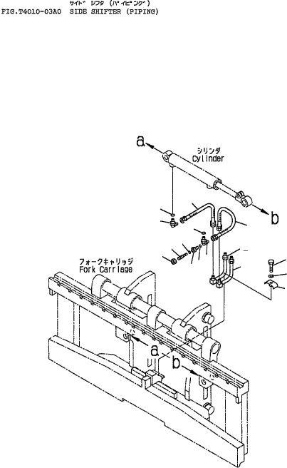 PIPE (5 TO 7 TON) 45D-3FS-2310SA KOMATSU