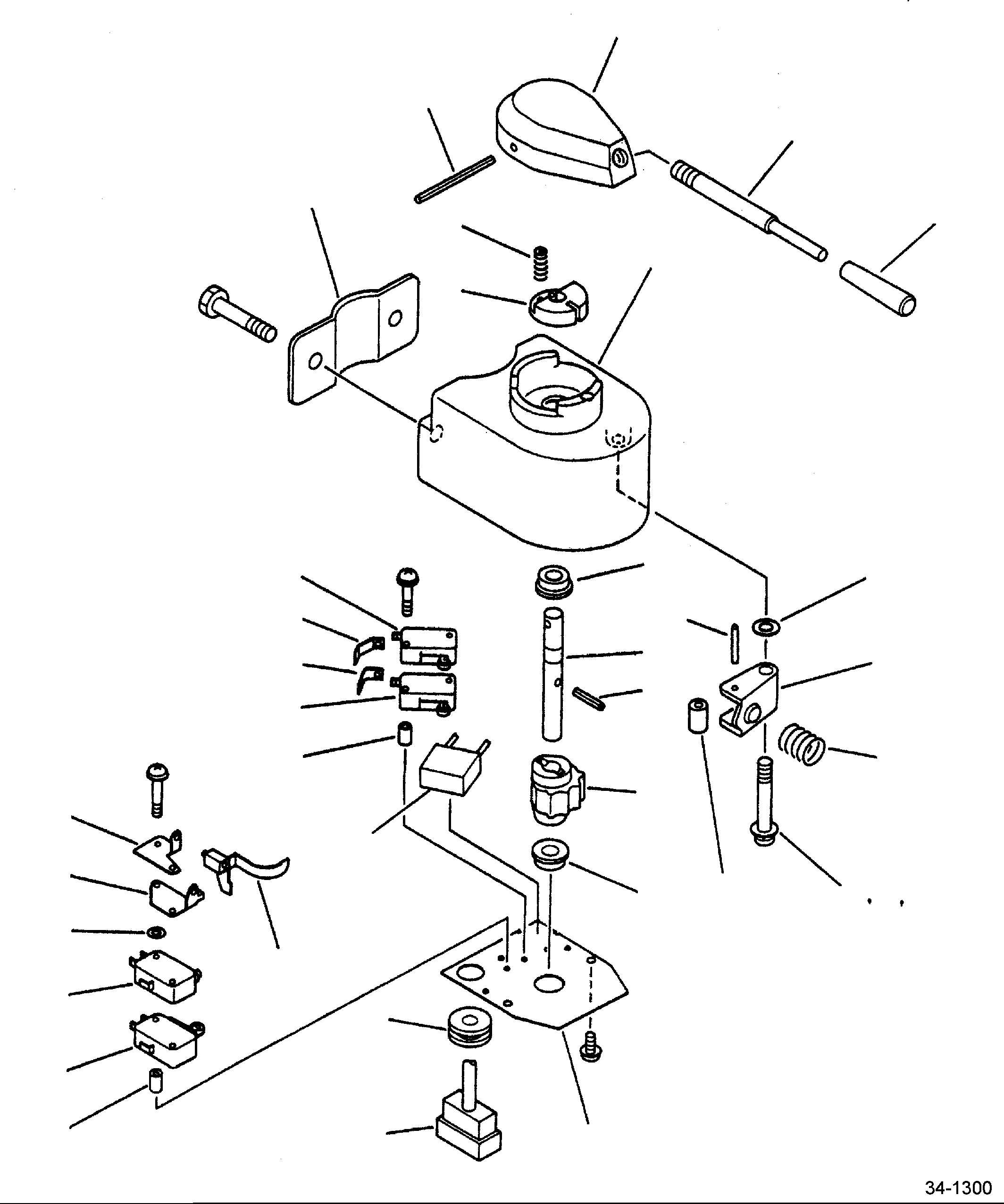 SWITCH, LIMIT FBV1-52A5 KOMATSU