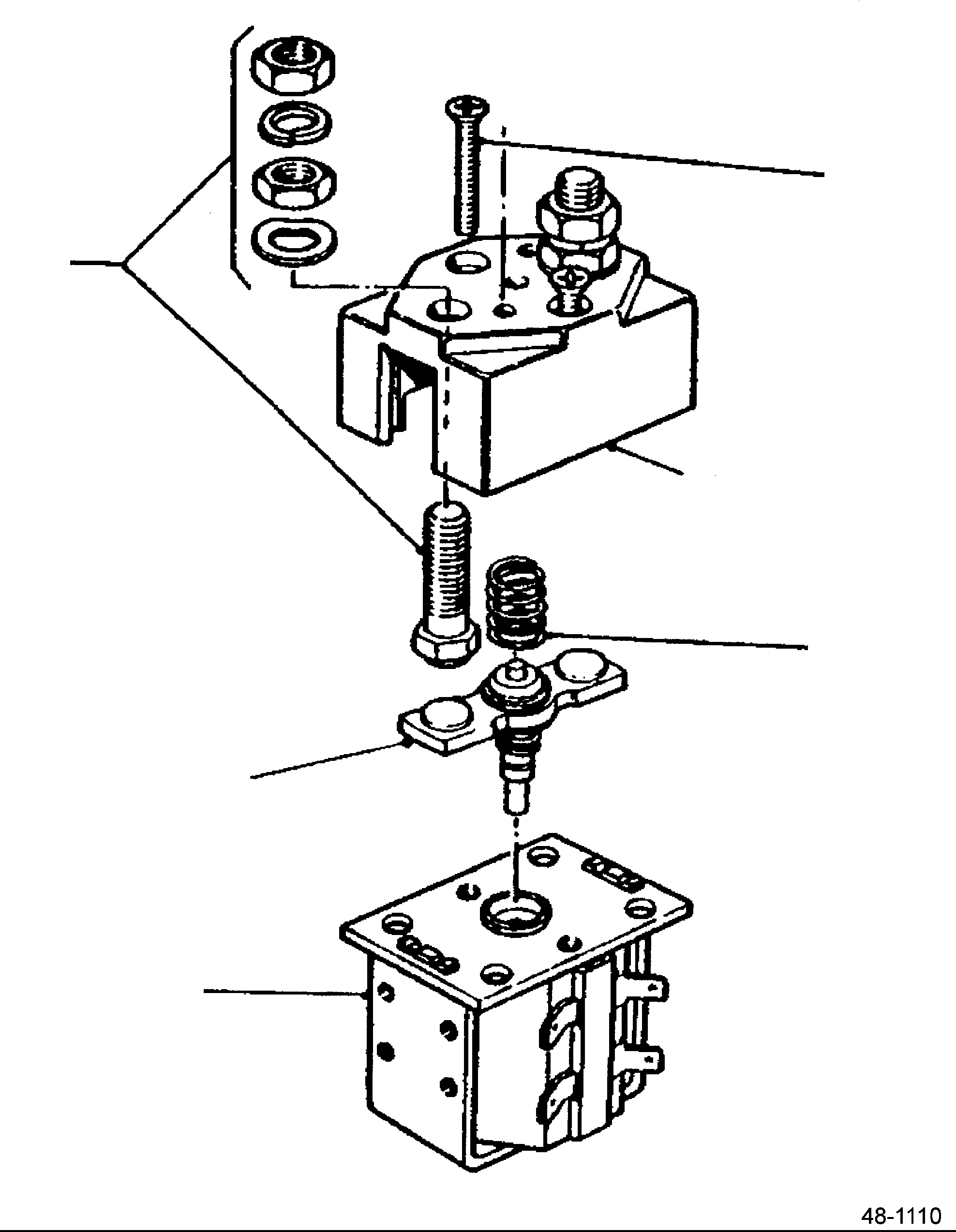 CONTACT, FIXED 2070-85 KOMATSU