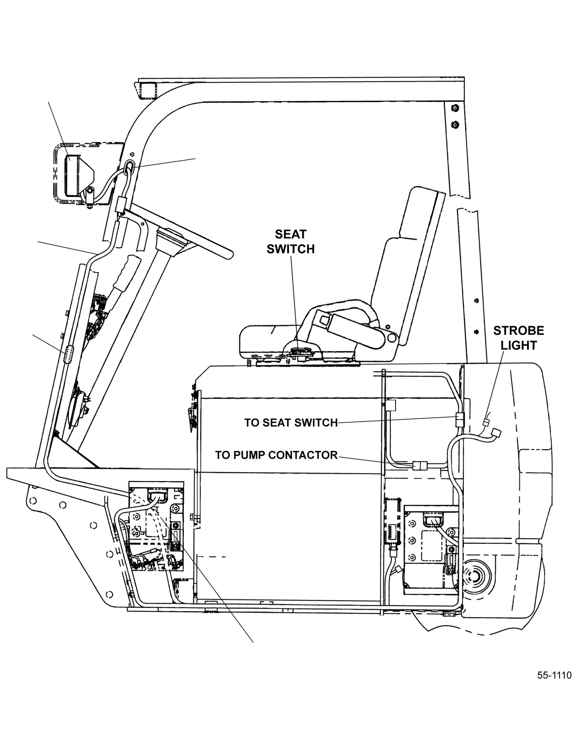 BULB, HEADLAMP, 48V 08103-04340 KOMATSU