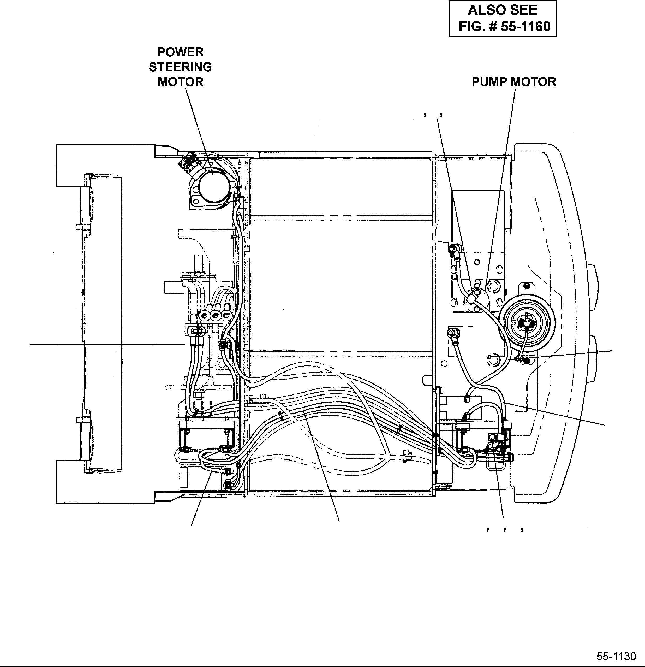 Провод 3BA-55-39165 KOMATSU
