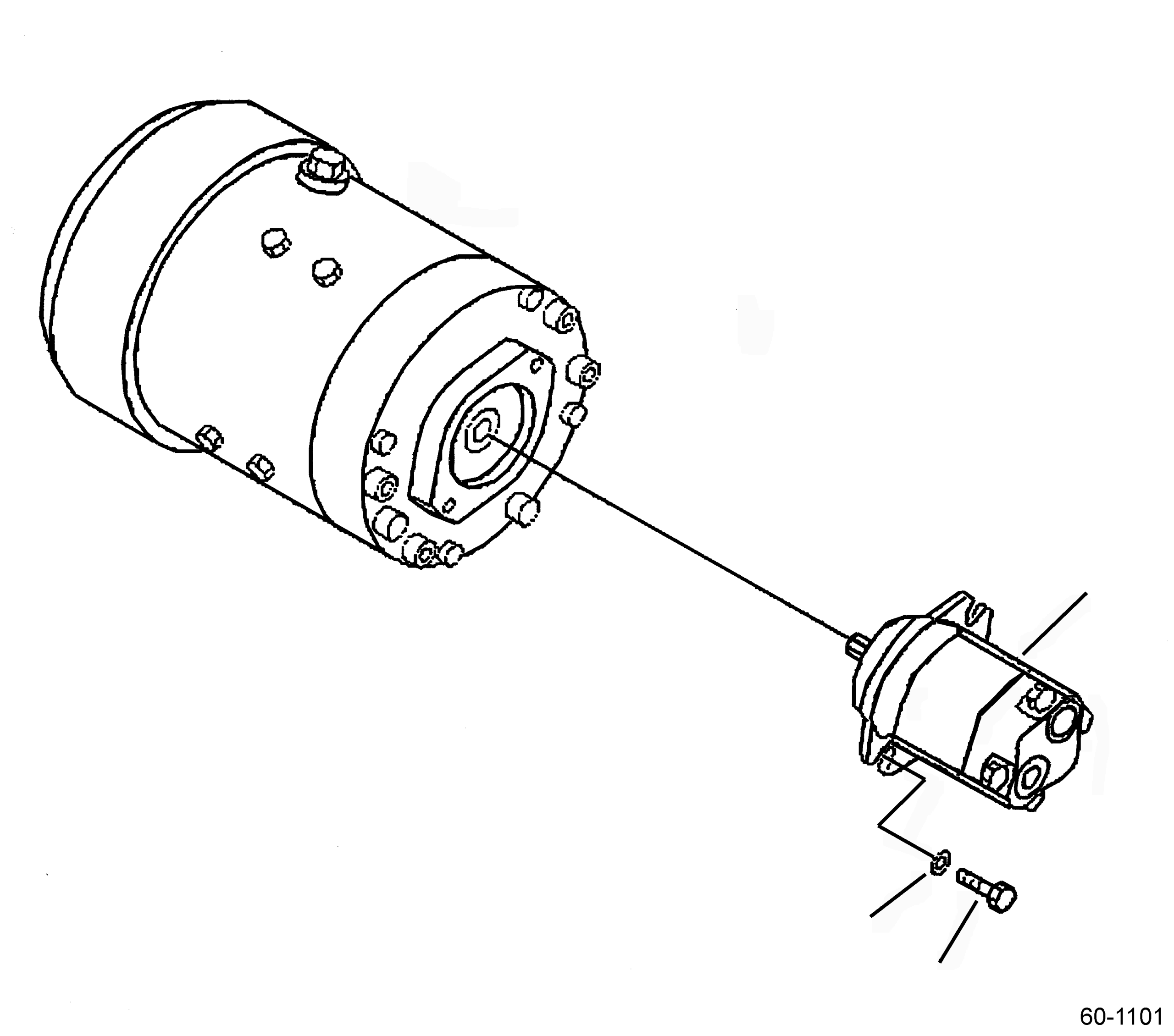 Болт 37A-101-3020 KOMATSU