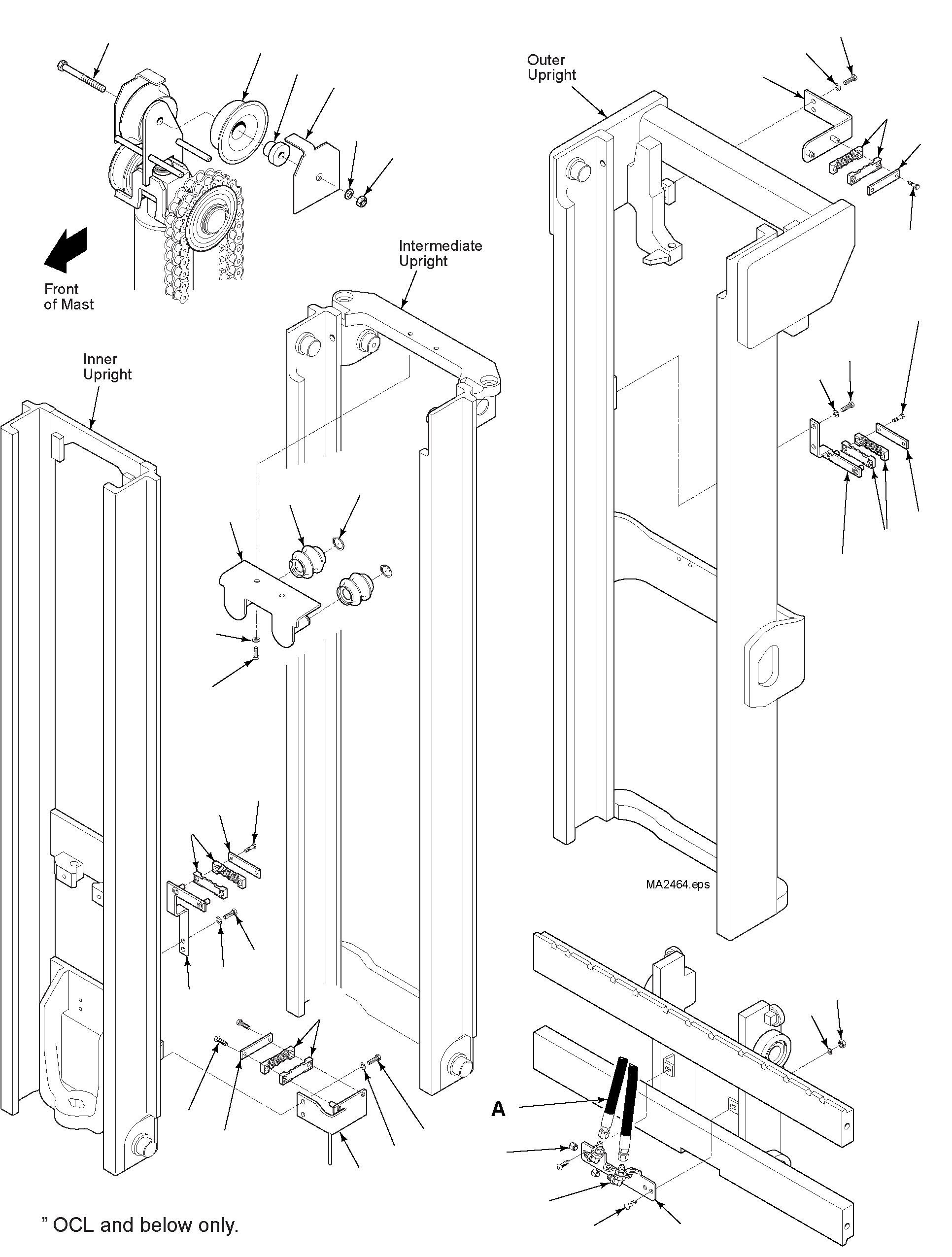 COMMON PARTS (ITEMS 1 - 27) CC234869 KOMATSU