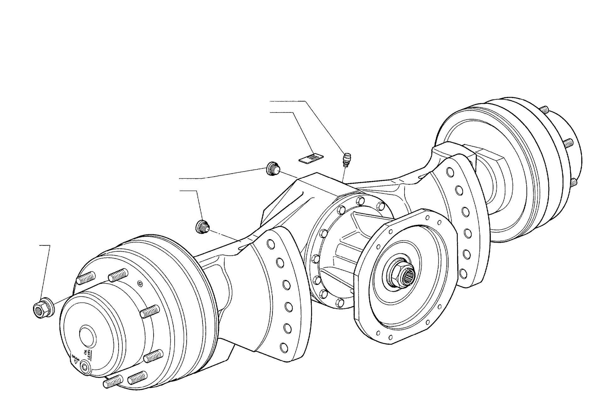 Штуцер прокачки M10485 KOMATSU