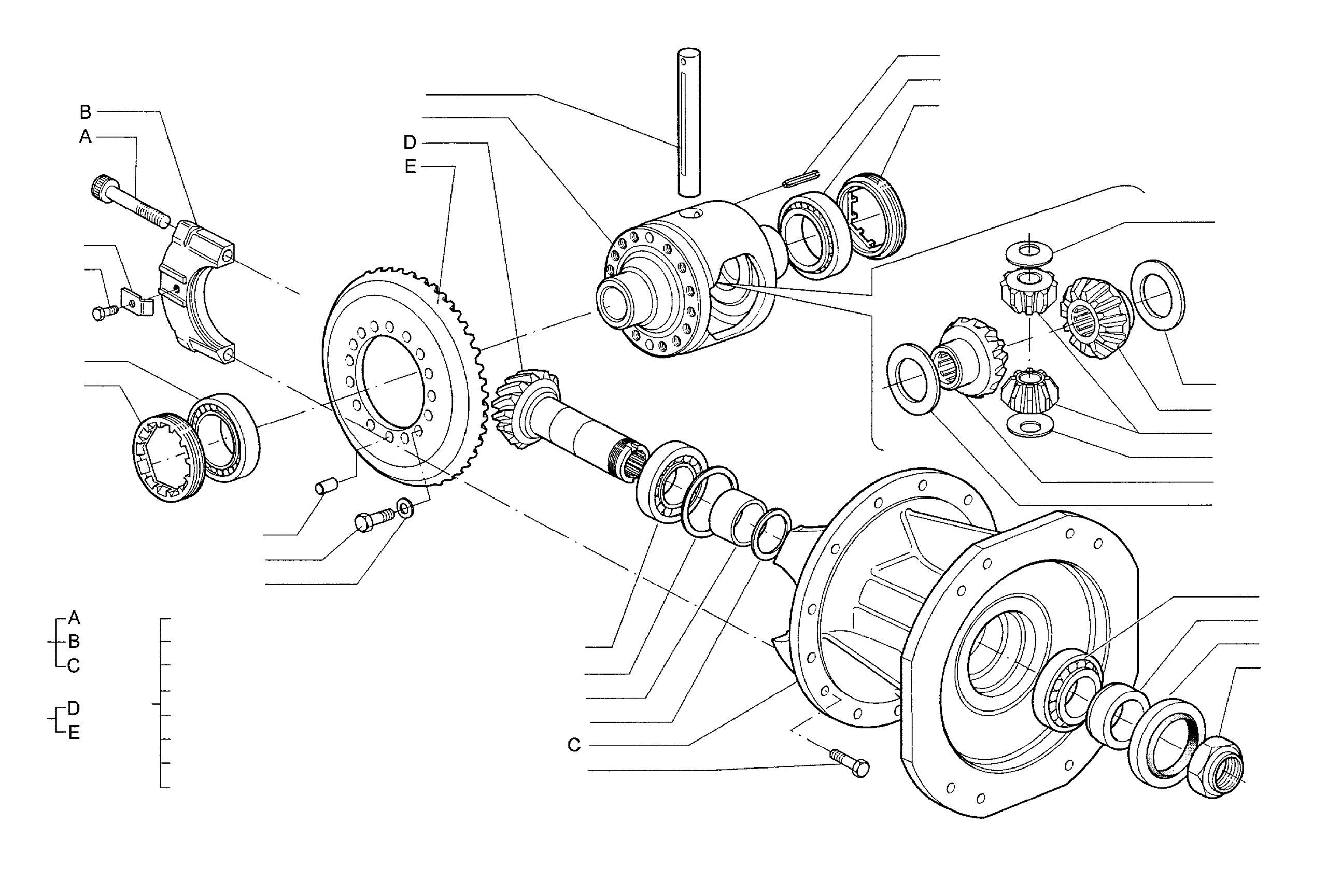 палец M10507 KOMATSU