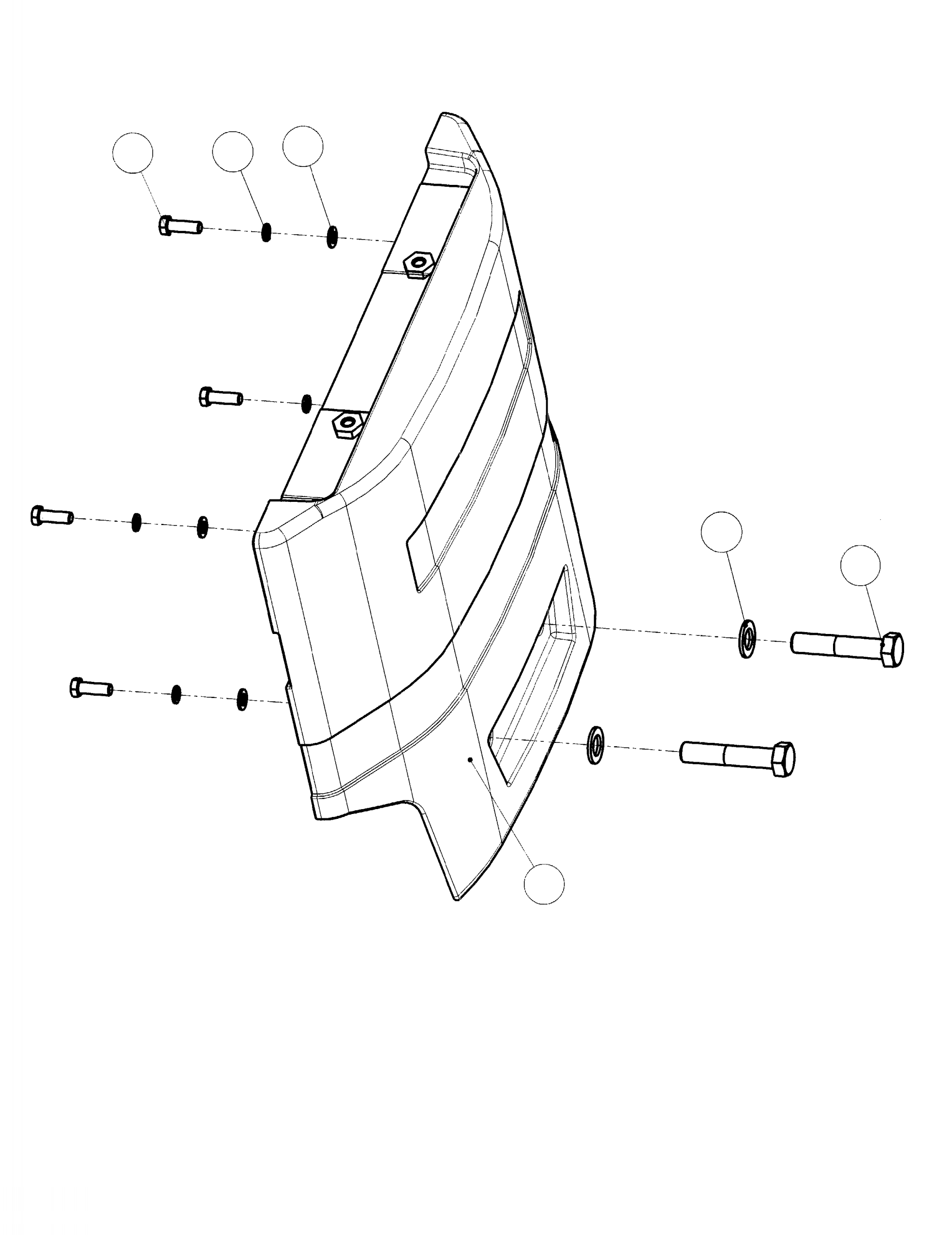 WASHER, NARROW, FLAT, 36 MM F00533 KOMATSU