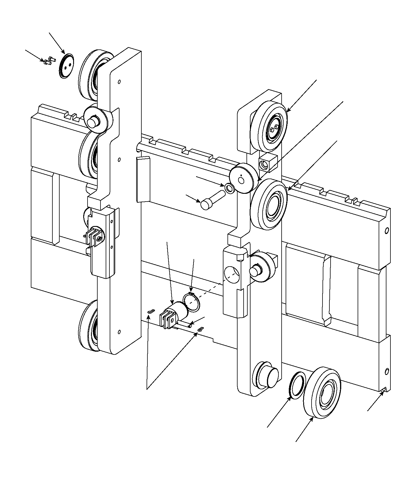 CARRIAGE, CLASS 4, 47 IN. (PNEUMATIC) CC245142 KOMATSU