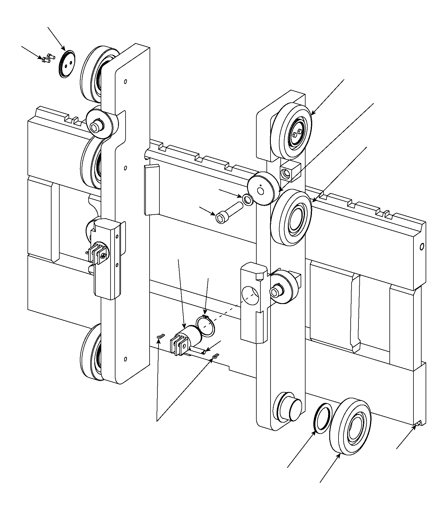 CARRIAGE, 47 IN. (PNEUMATIC MODELS) CC230933 KOMATSU