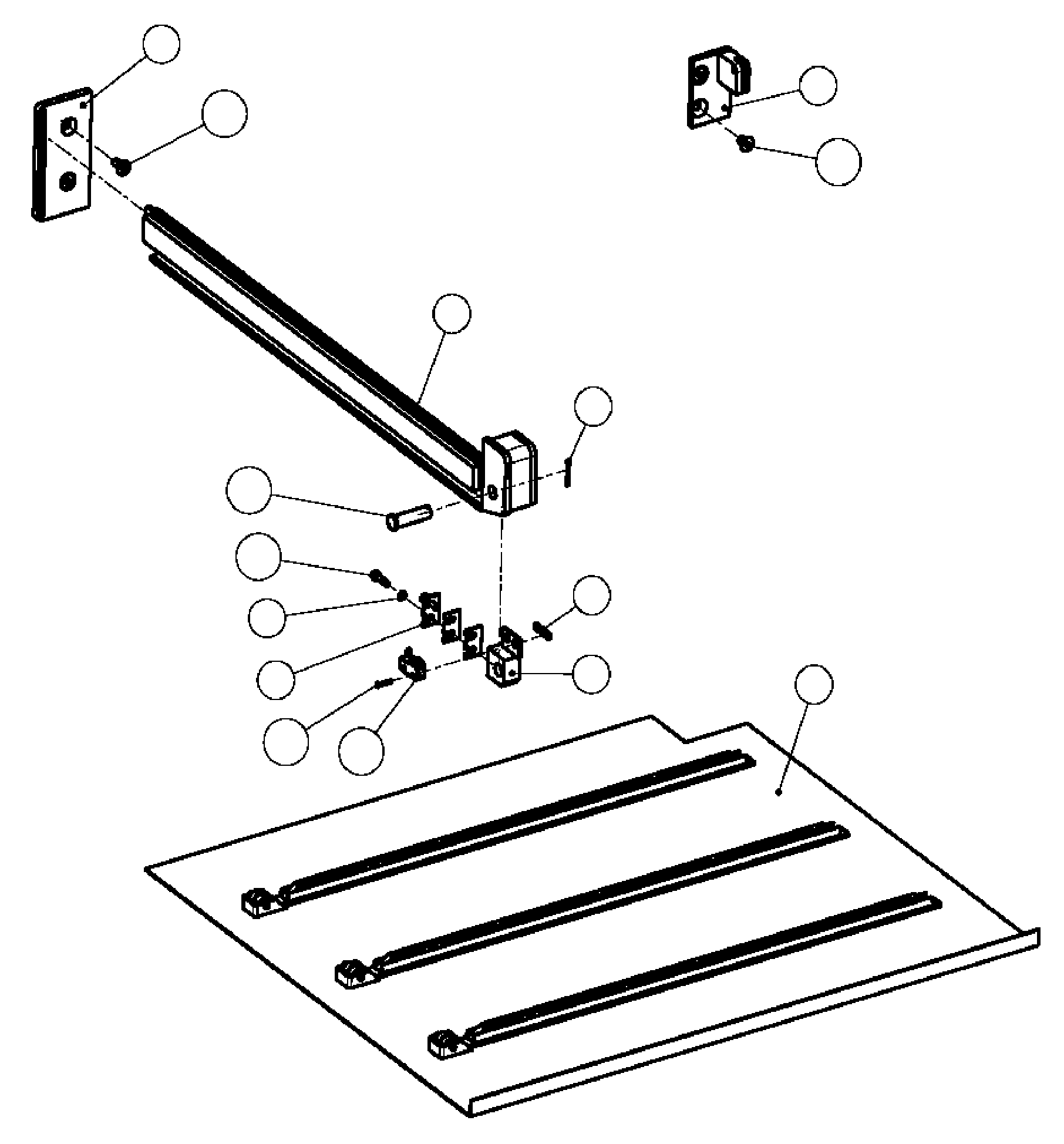 BLOCK, PIVOT B04410 KOMATSU