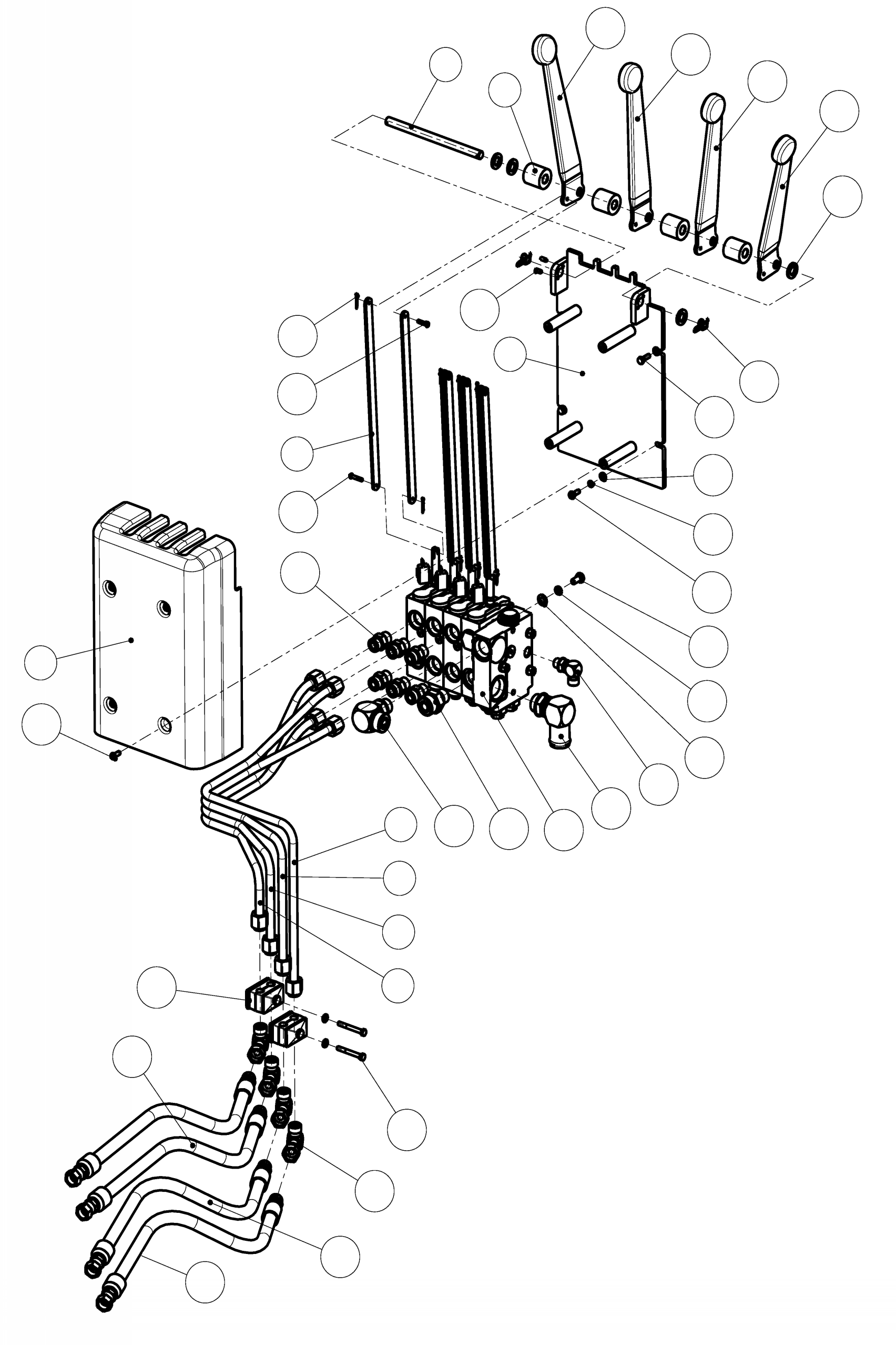 ASSEMBLY, PIPE #1 B04407 KOMATSU