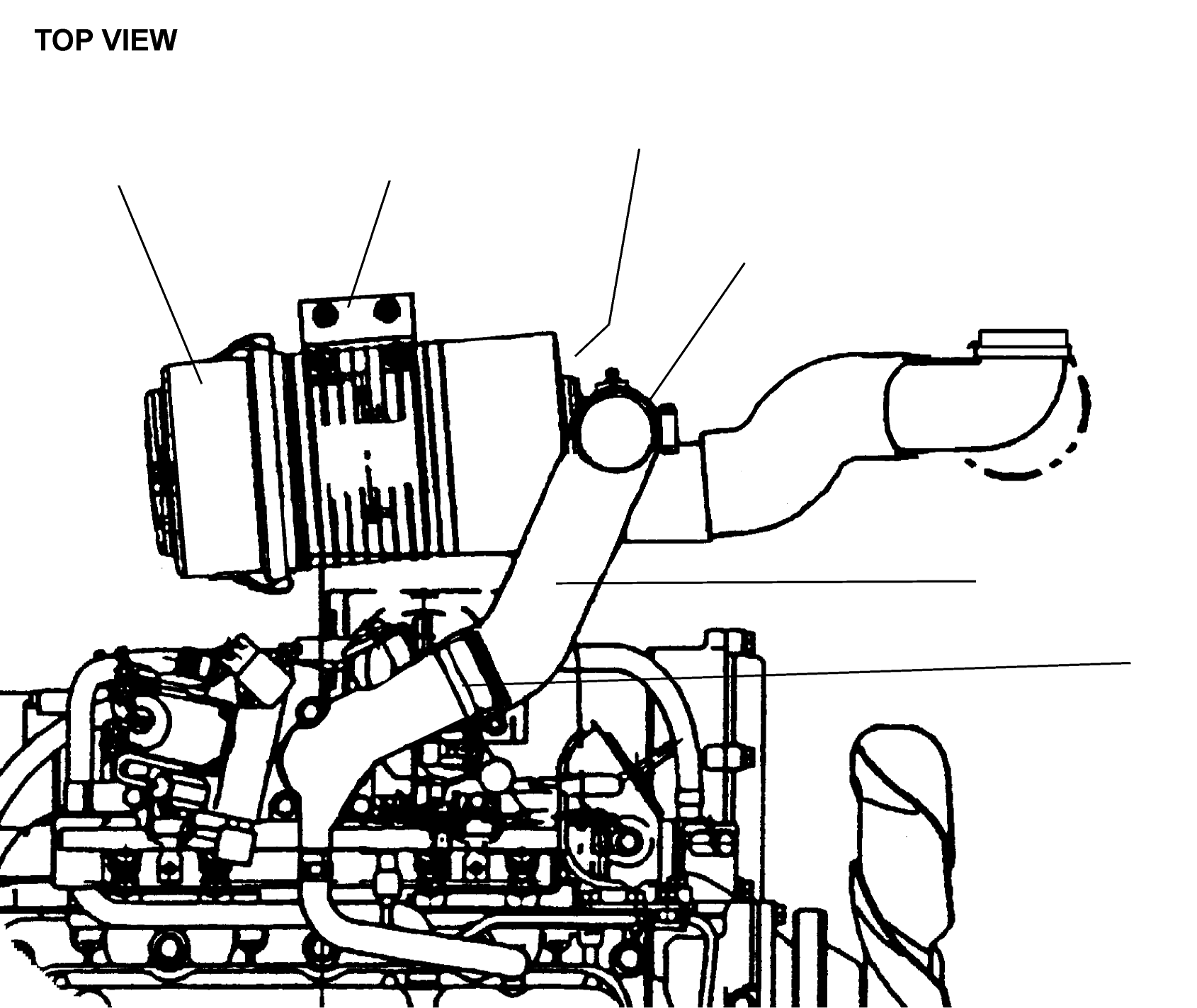 Кронштейн 3EB-01-A6920 KOMATSU