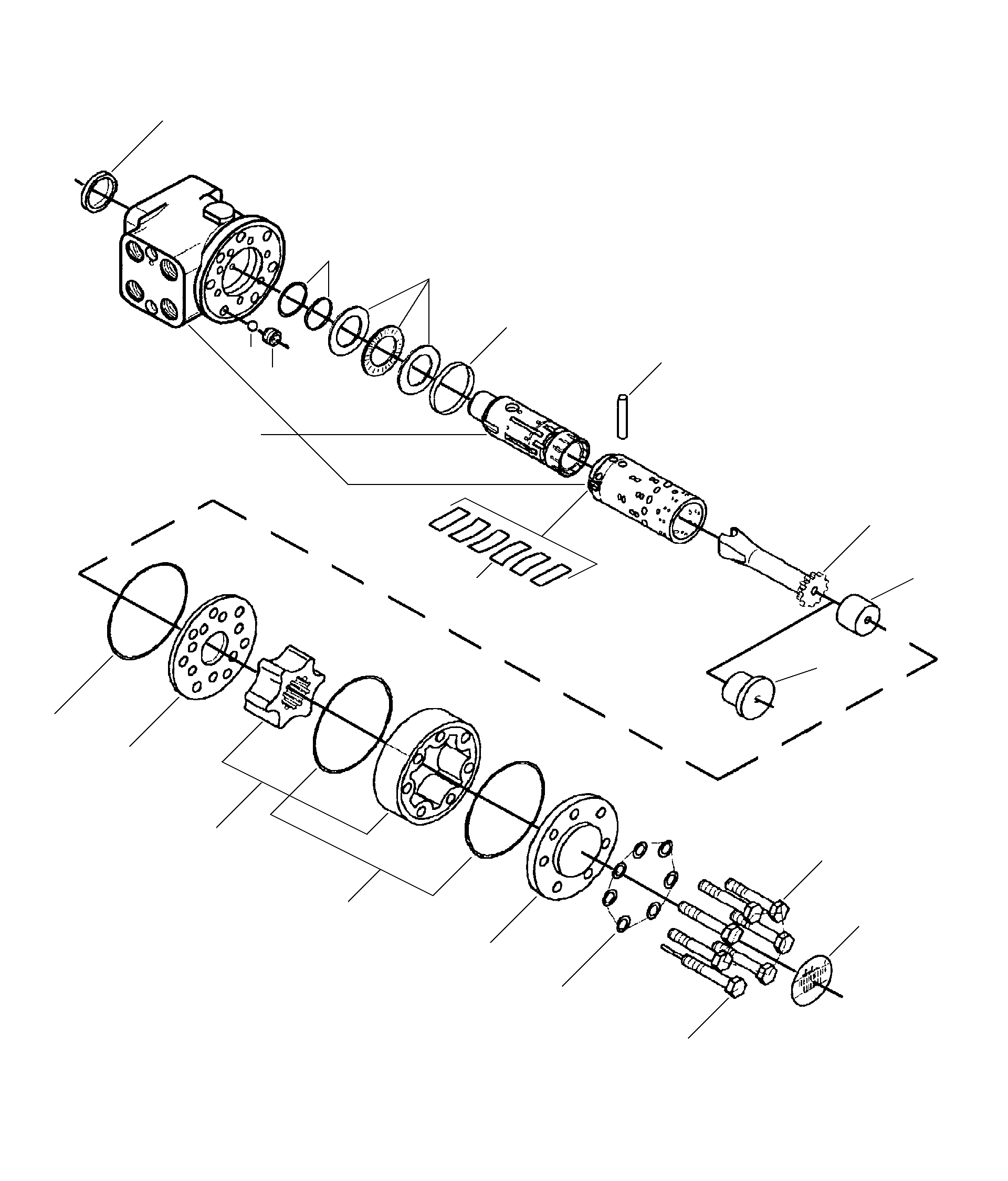 VALVE ASSEMBLY, POWER STEERING (OSPB) 3EA-34-A5111 KOMATSU