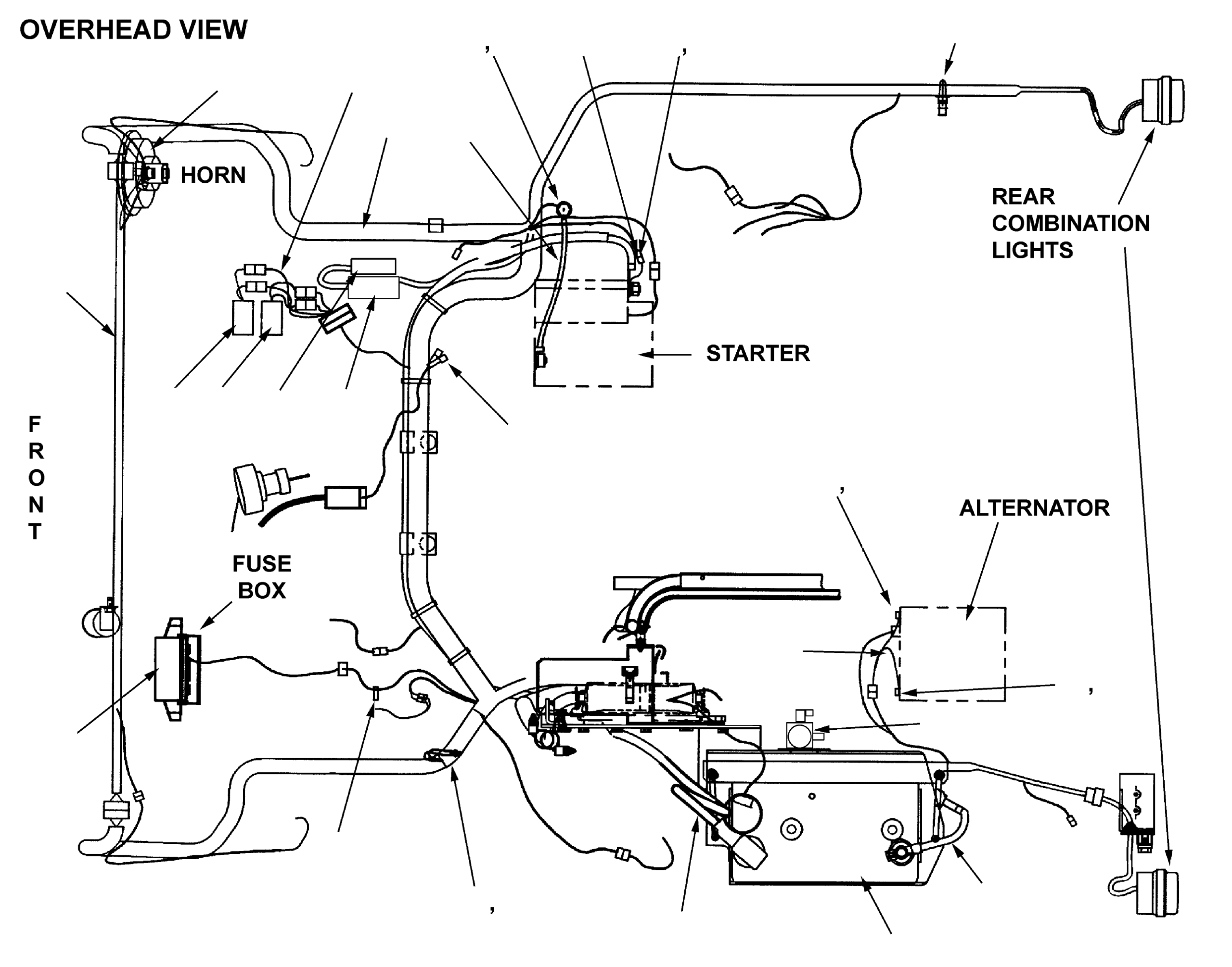 DASHBOARD HARNESS (WITHOUT KOPS) 3EA-55-A6111 KOMATSU