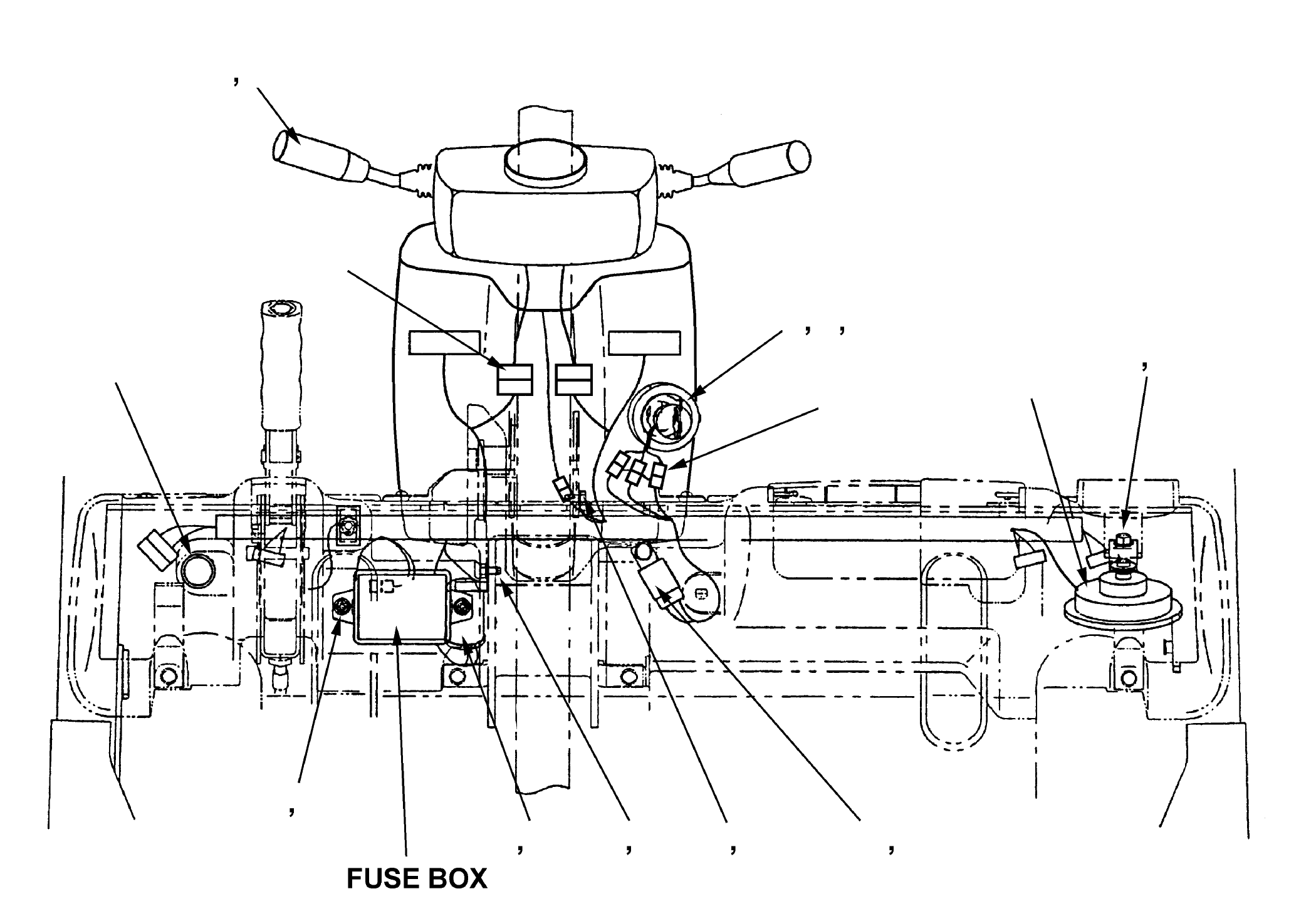 BRACKET, FLASHER 3EB-55-A5620 KOMATSU