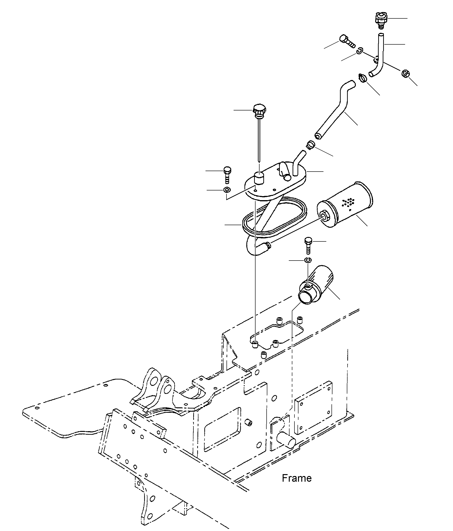 COVER, HYDRAULIC TANK 3EB-66-35112UA KOMATSU