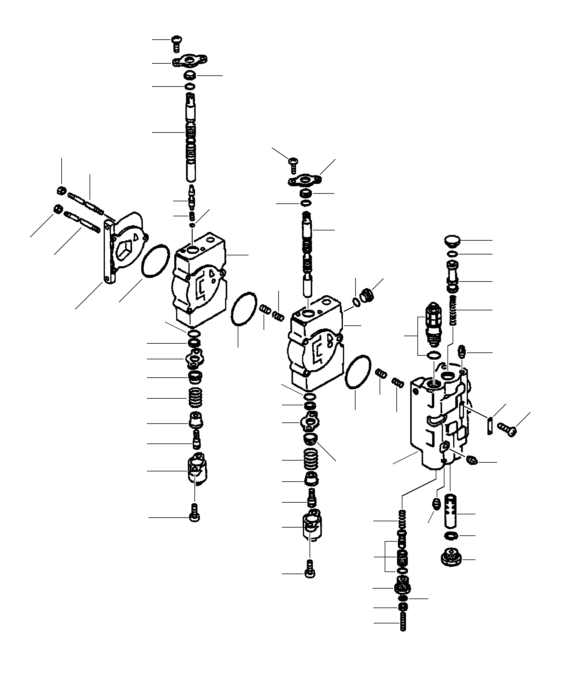 SECTION, PRIORITY FLOW INLET HU5001-F2 KOMATSU