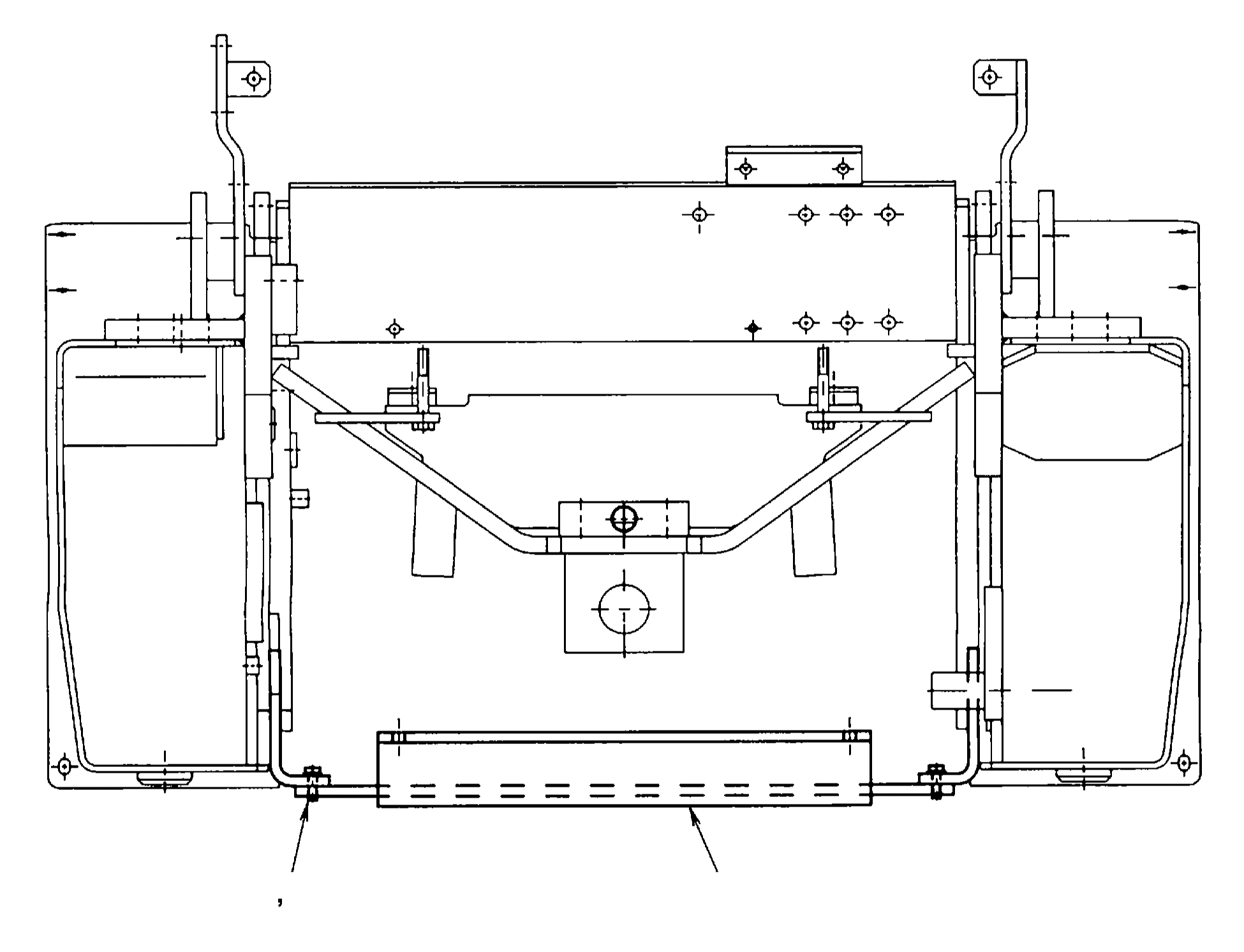 SKID PLATE (CONTACT KFI FOR REWORK INSTRUCTIONS) 3EA-52-F5250 KOMATSU