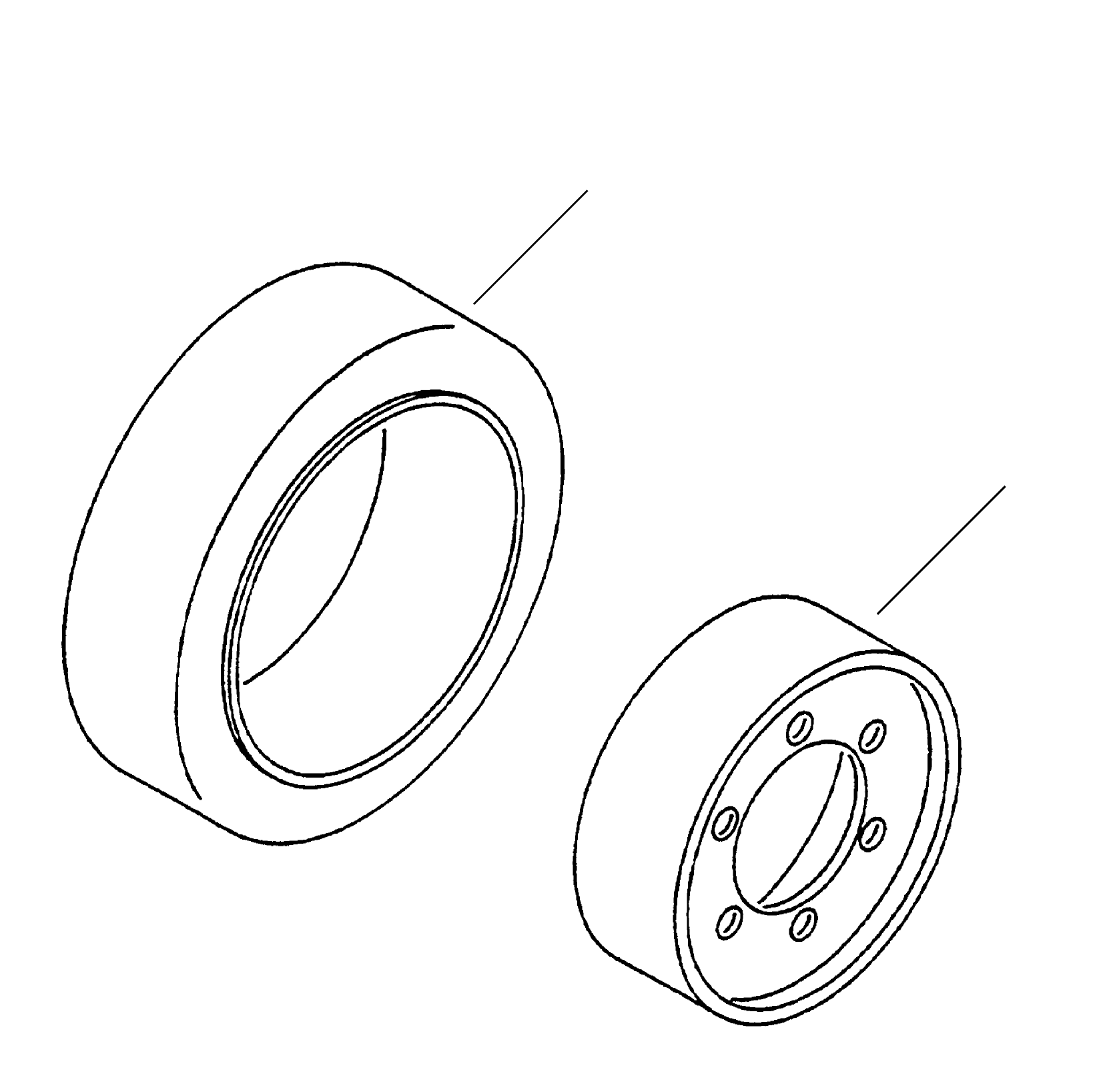 TIRE, 21-7-15, LUG, STD MIT06605101 KOMATSU