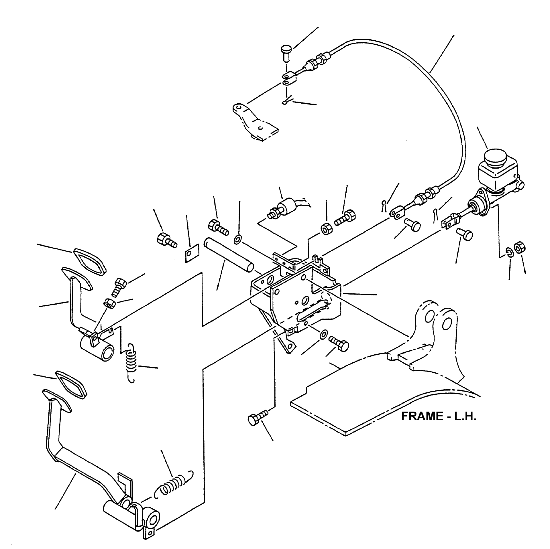 PEDAL, INCHING 3EB-36-31370SG KOMATSU