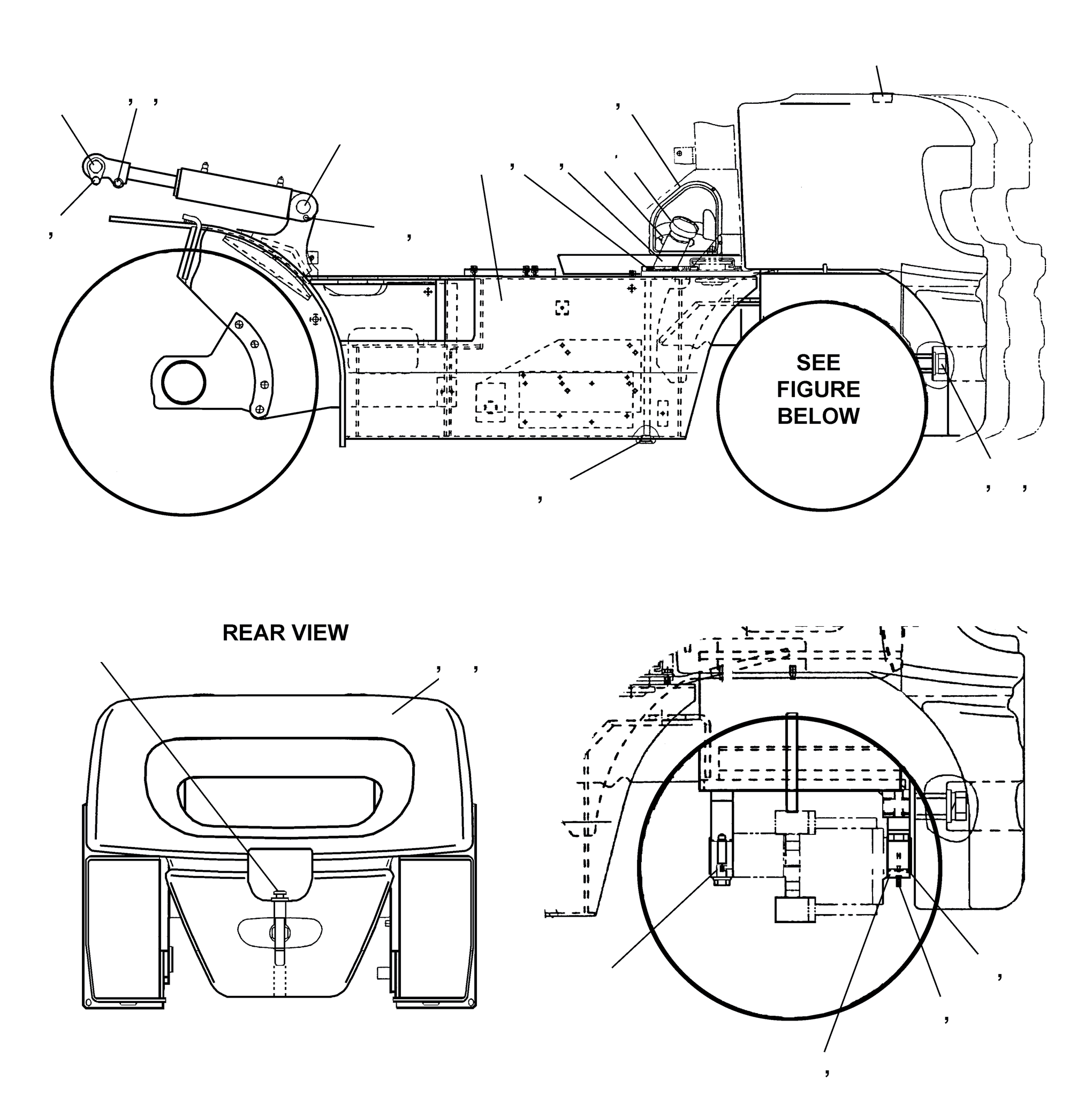 FRAME (WITH KOPS) 3EB-41-A6212 KOMATSU