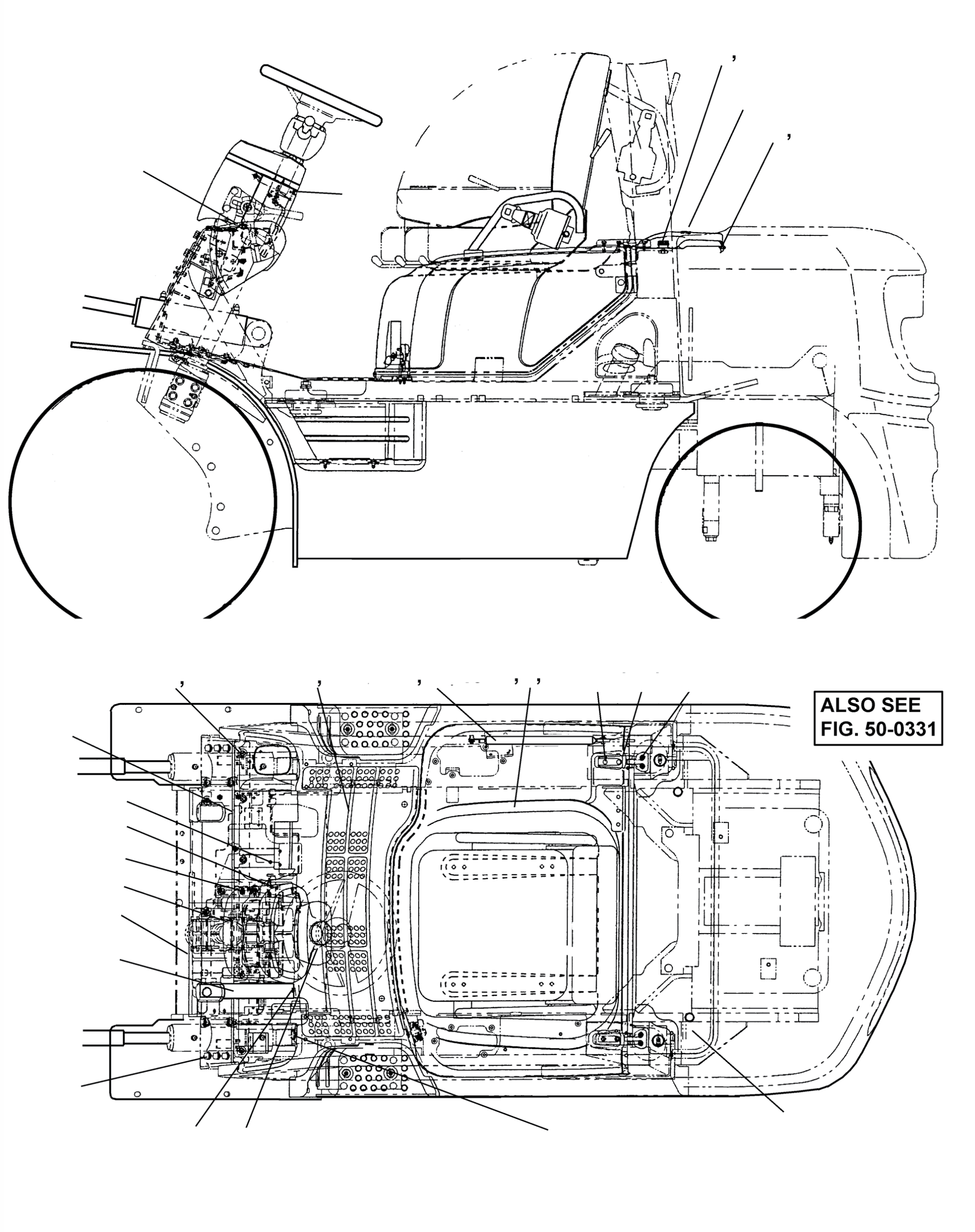 Наклейка M272 KOMATSU