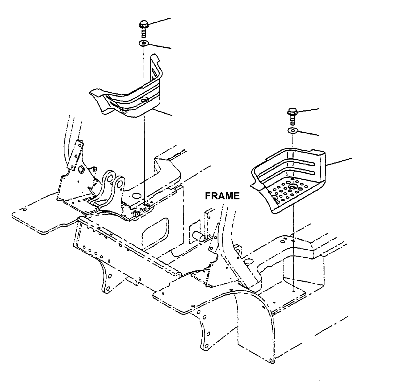 COVER, R.H. (CUSHION) 3EB-50-A5641 KOMATSU