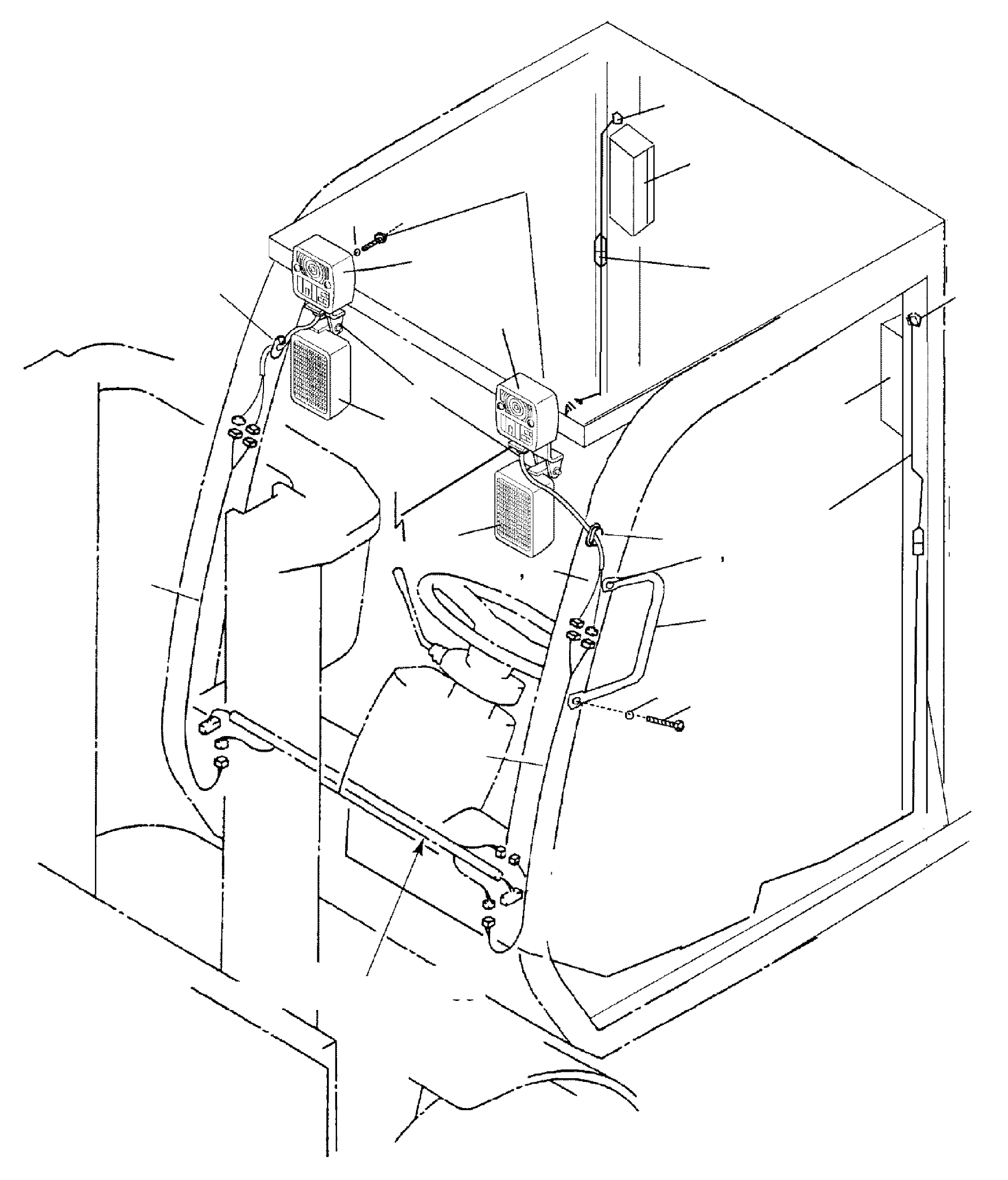COMBINATION LIGHT, REAR (OPTIONAL) 0338062 KOMATSU