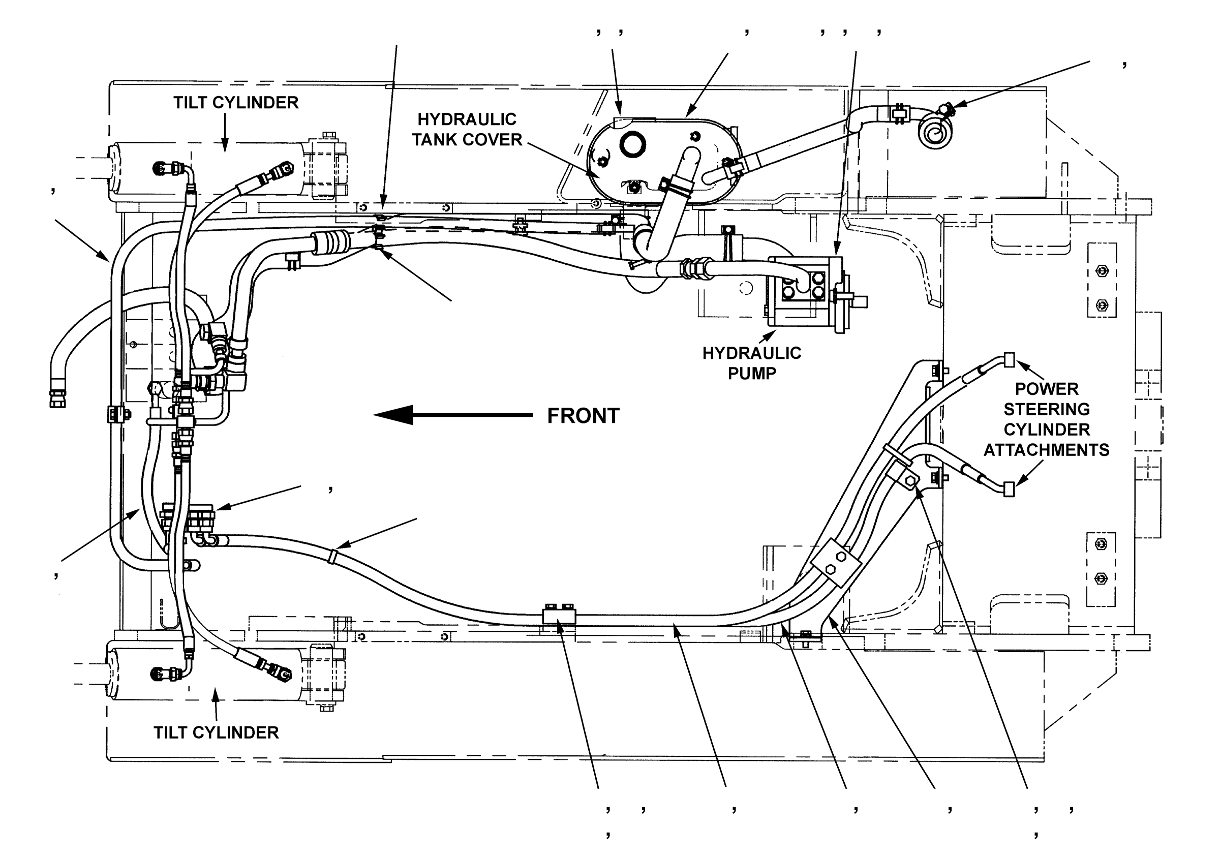 Хомут 37F-1PC-2290 KOMATSU