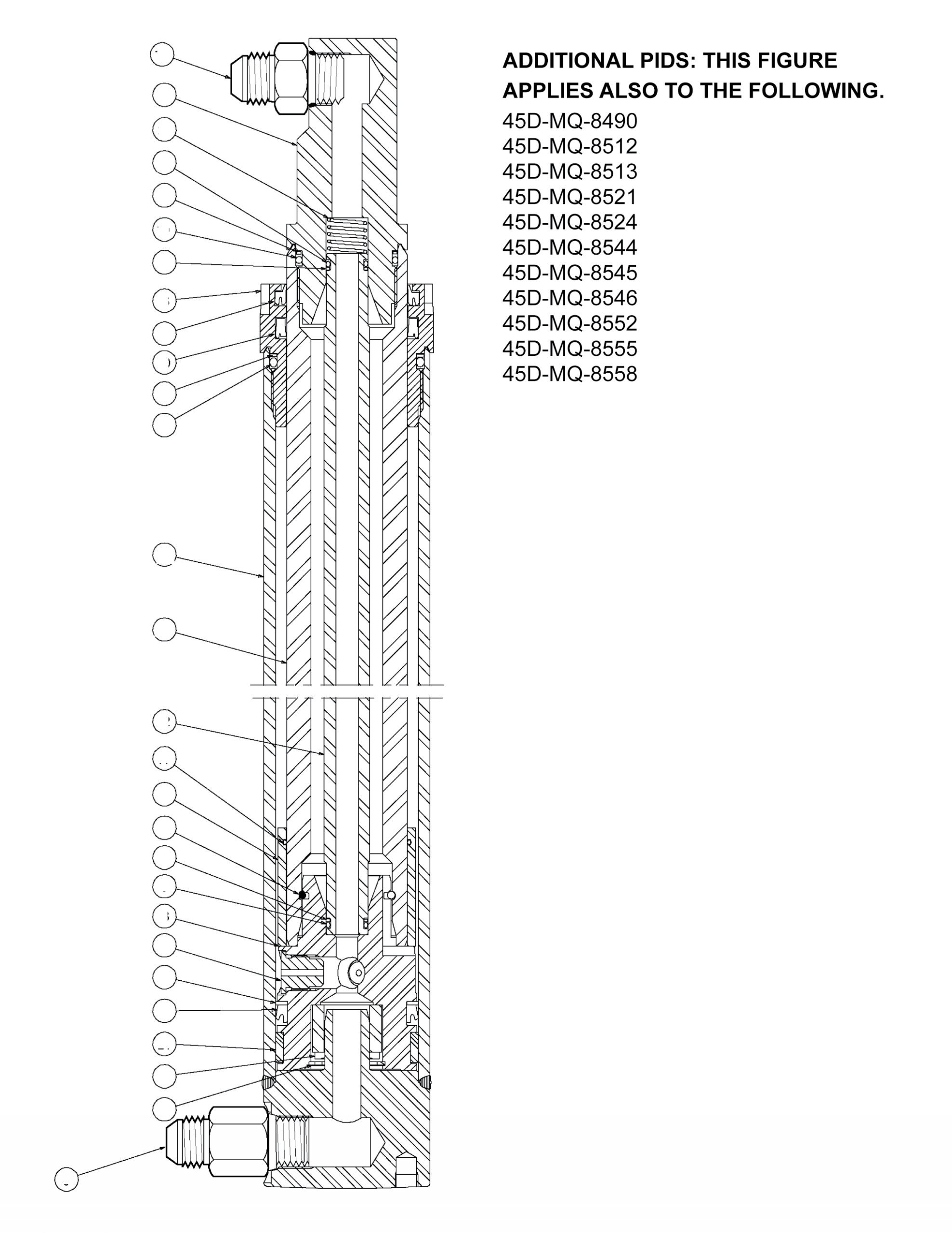 MAIN LIFT CYLINDER (68 OCL) CC1005348 KOMATSU
