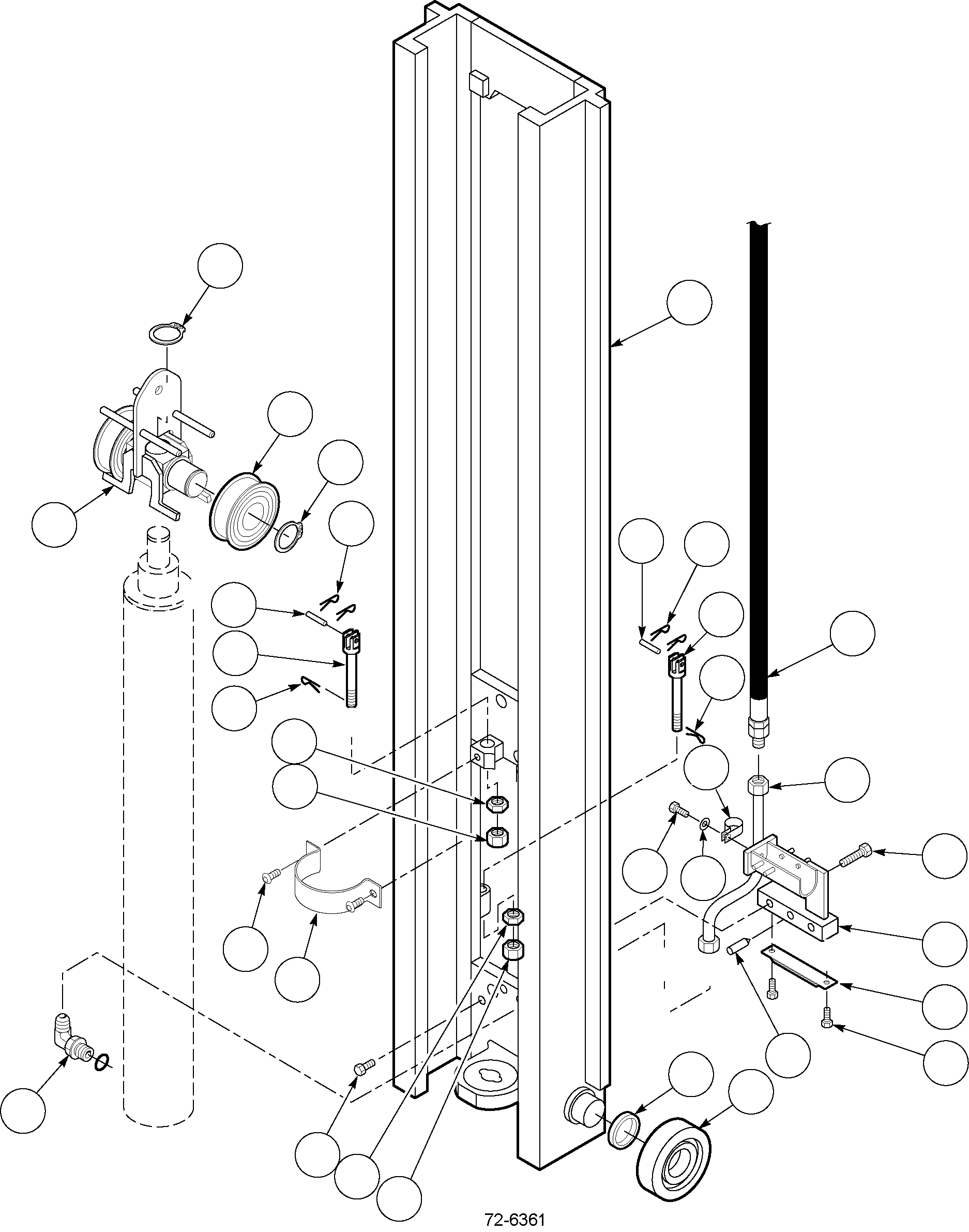LOWER BRACKET CC238353 KOMATSU