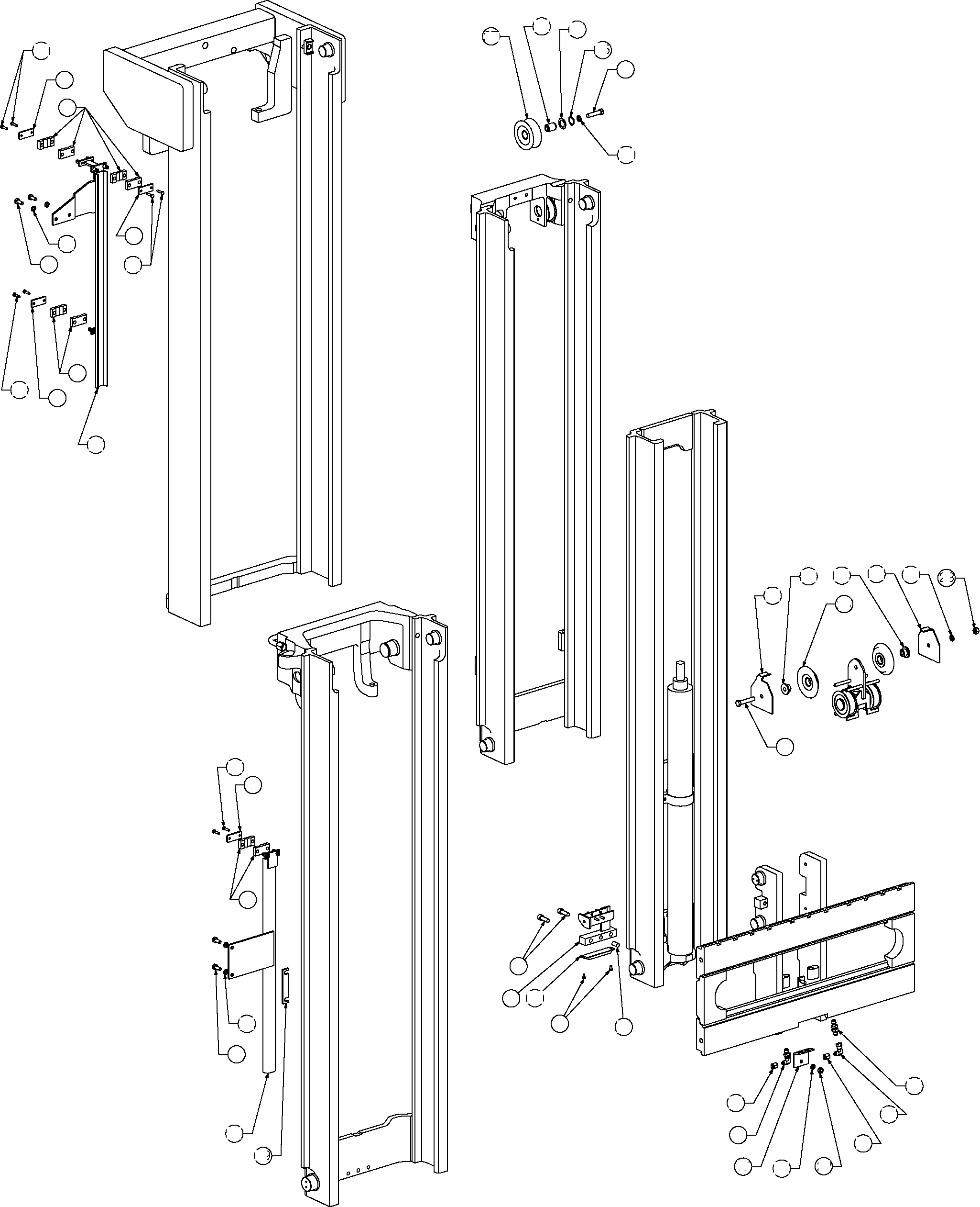 UPPER GUIDE SEE BELOW KOMATSU