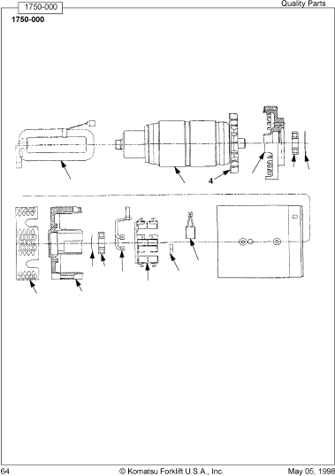PACKAGE, FAN COWL 307553-000 KOMATSU
