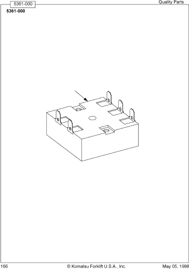 MODULE, BLOCK 307437-000 KOMATSU