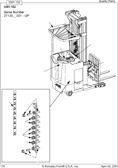 FUSES AND POWER DISTRIBUTION SERVICE FUSE?TYPE KOMATSU
