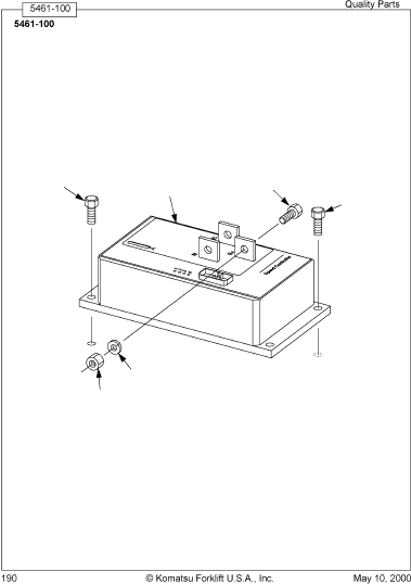 TRANSISTOR CONTROLLER, LIFT (FR23S-2A/FR15DR-2A) 307340-000 KOMATSU