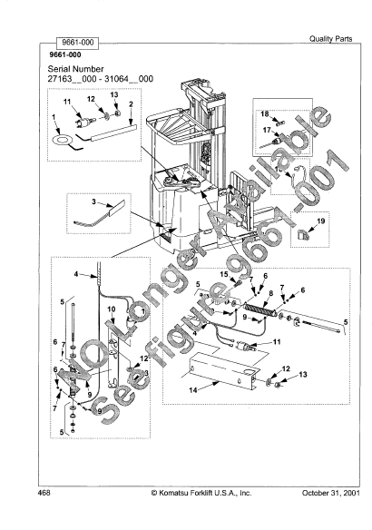 Контргайка 28460 KOMATSU