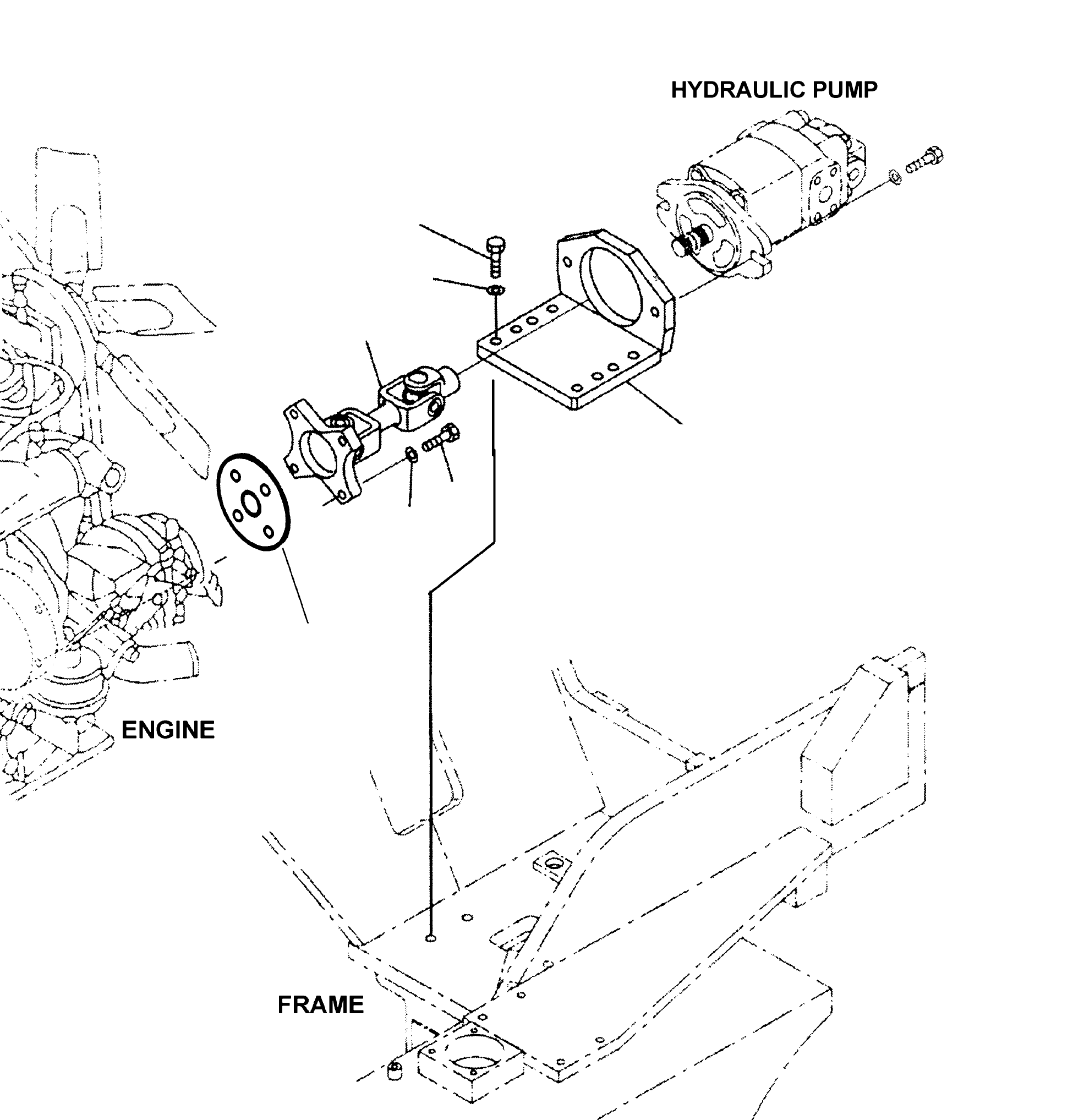 Приводной вал 3EC-01-32711 KOMATSU
