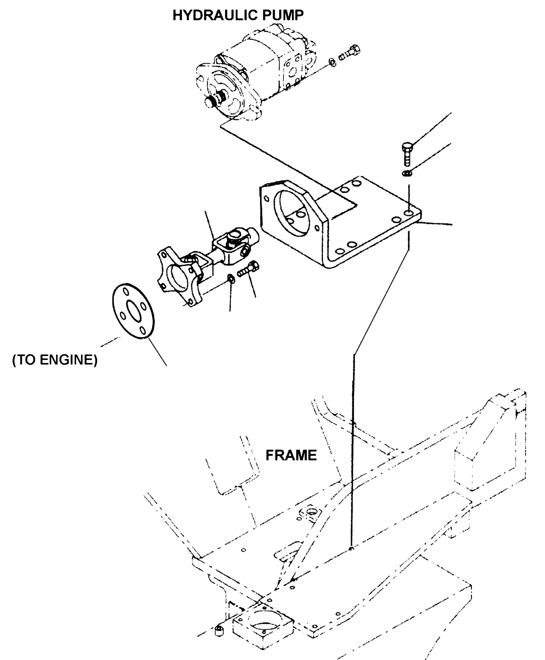 BRACKET, LONG 3EC-01-39160SA KOMATSU