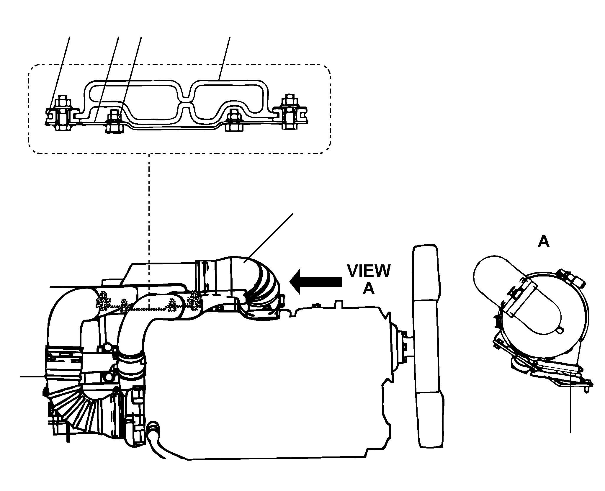 BRACKET (LONG WHEELBASE CHASSIS) 3EC-02-A5560 KOMATSU