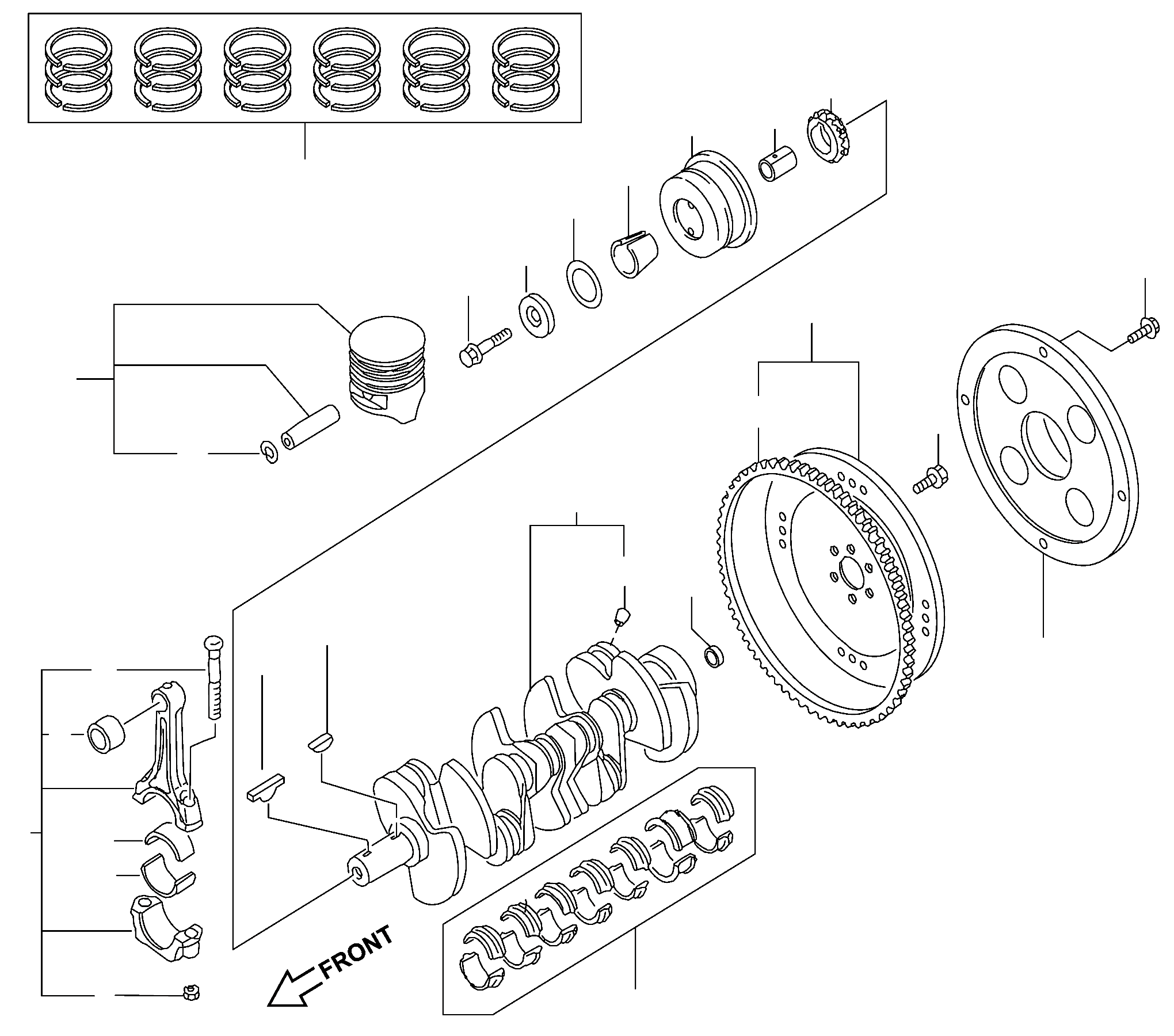 PISTON, GRADE 3 (STD) A2010-VB02A KOMATSU