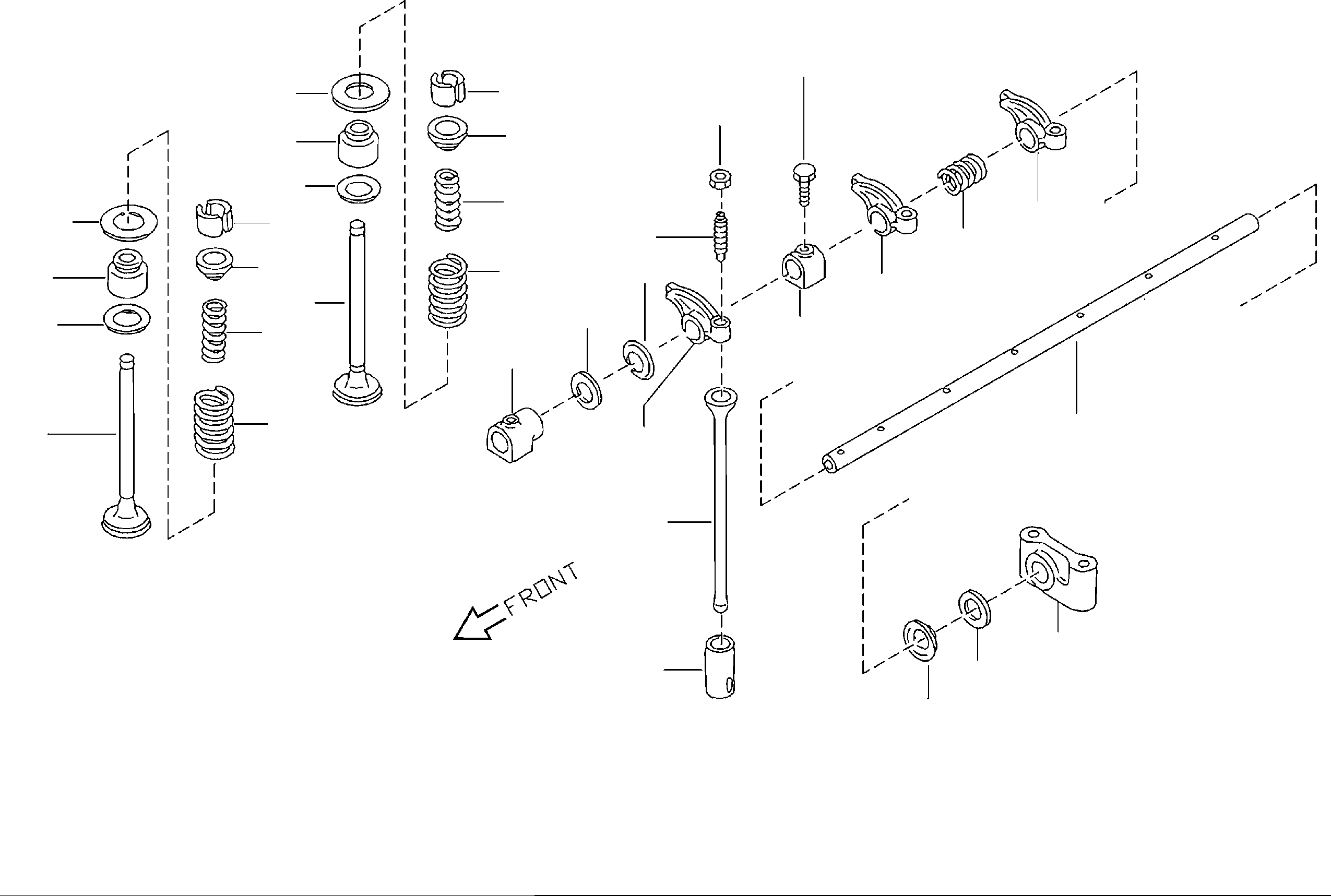 SPRING, VALVE (OUTER) 13203-VB005 KOMATSU