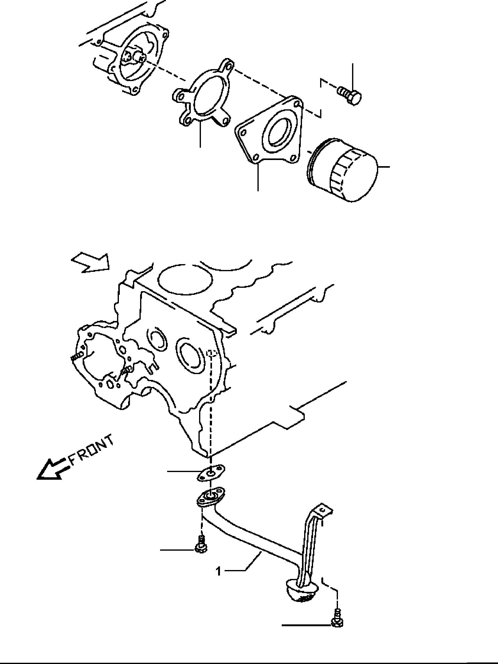 GASKET, OIL FILTER 15239-VB001 KOMATSU