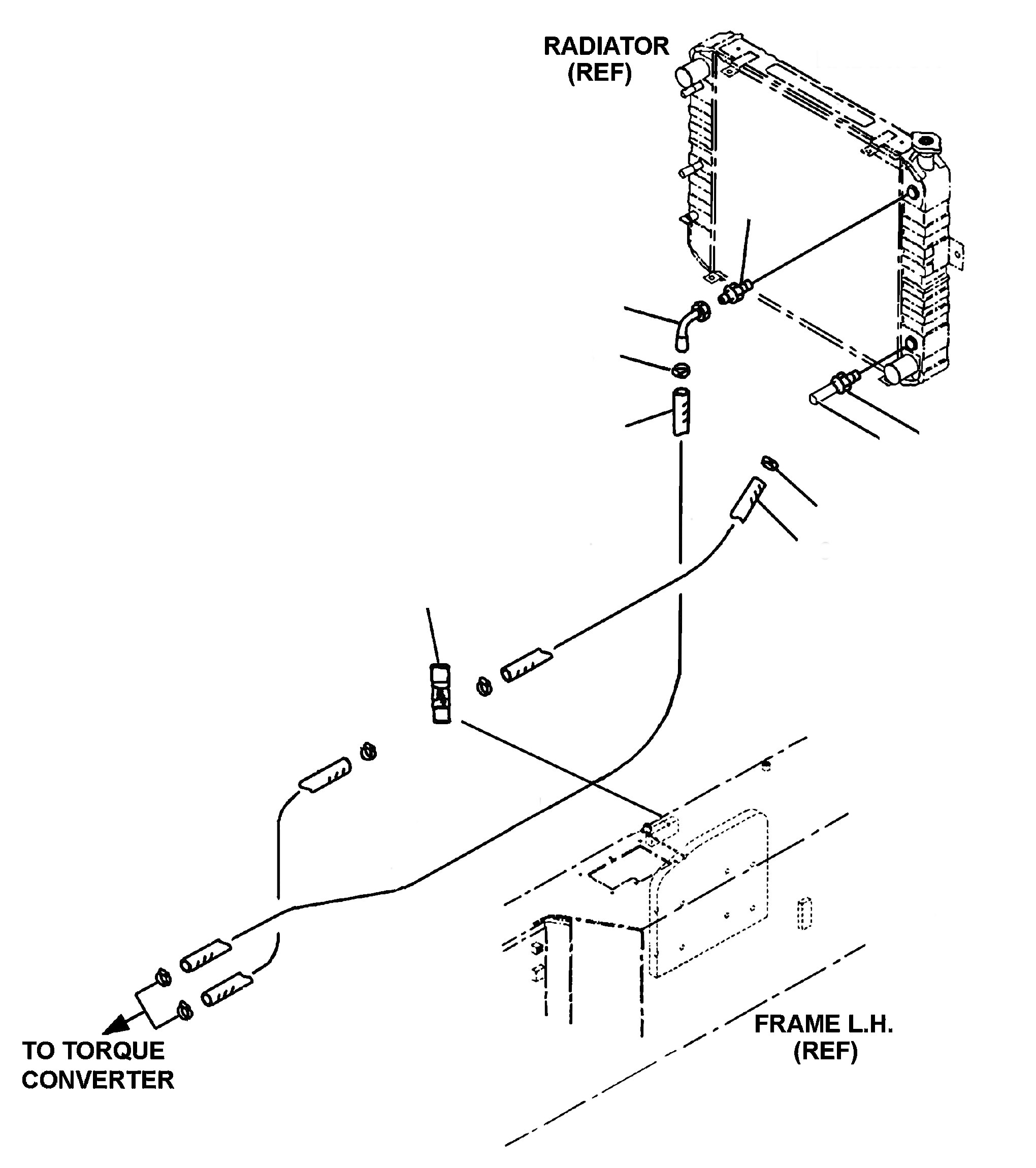 Хомут 07281-00259A KOMATSU