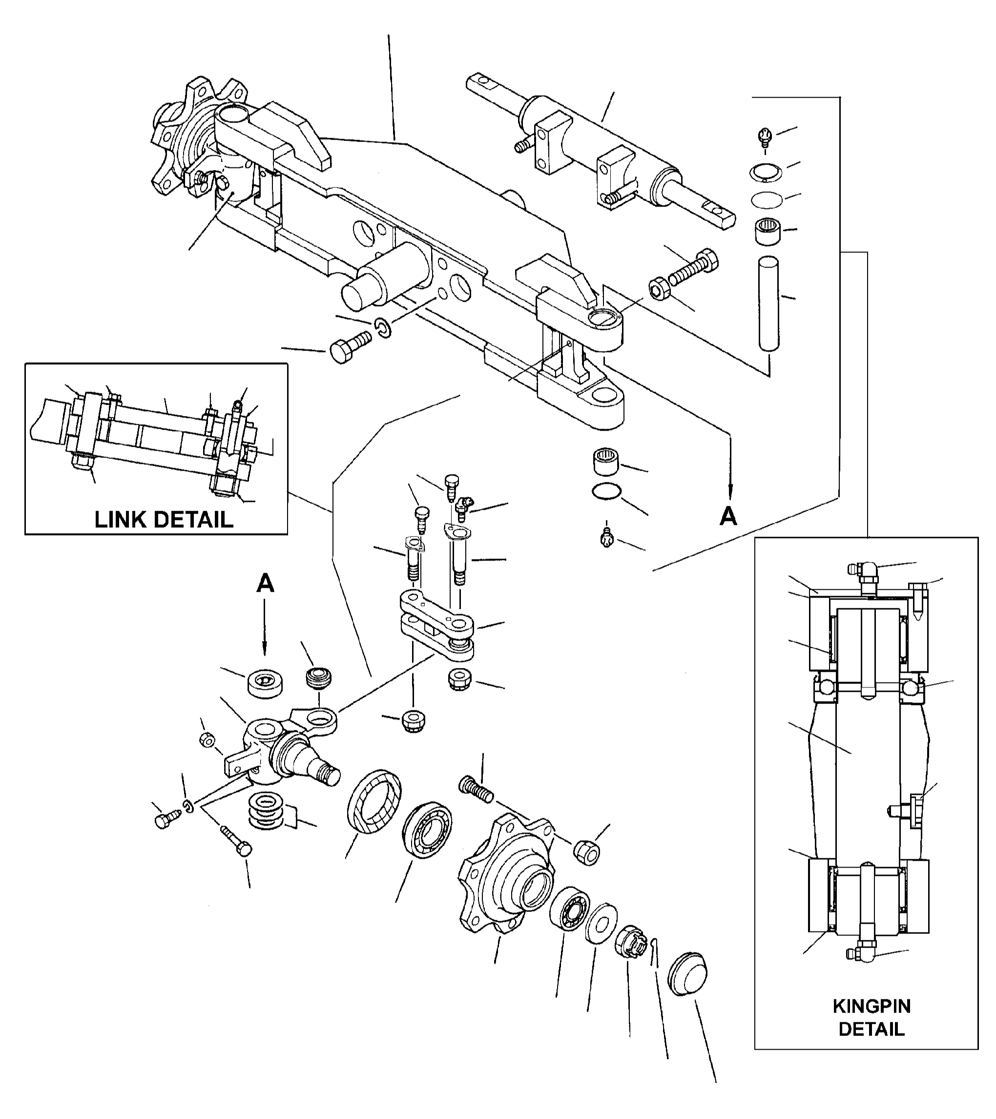 Палец 3EC-24-41280 KOMATSU
