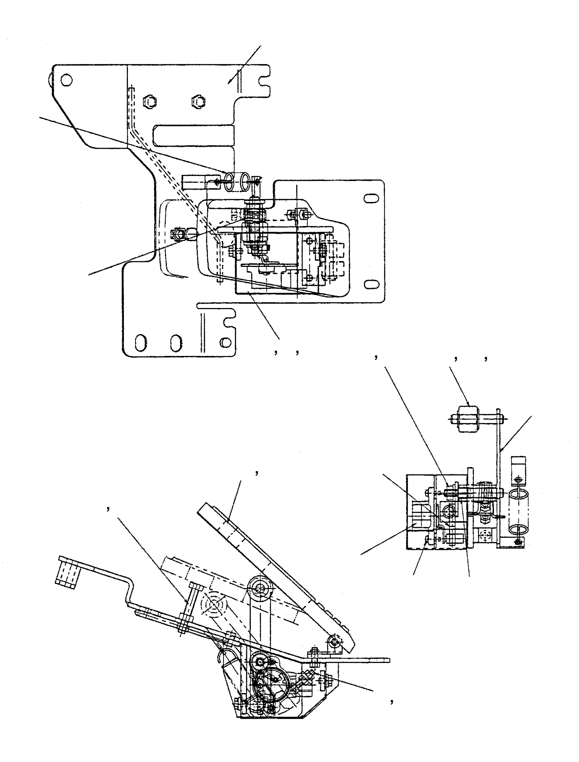 CABLE, ACCELERATOR (FD MODELS) 3EC-37-32111 KOMATSU