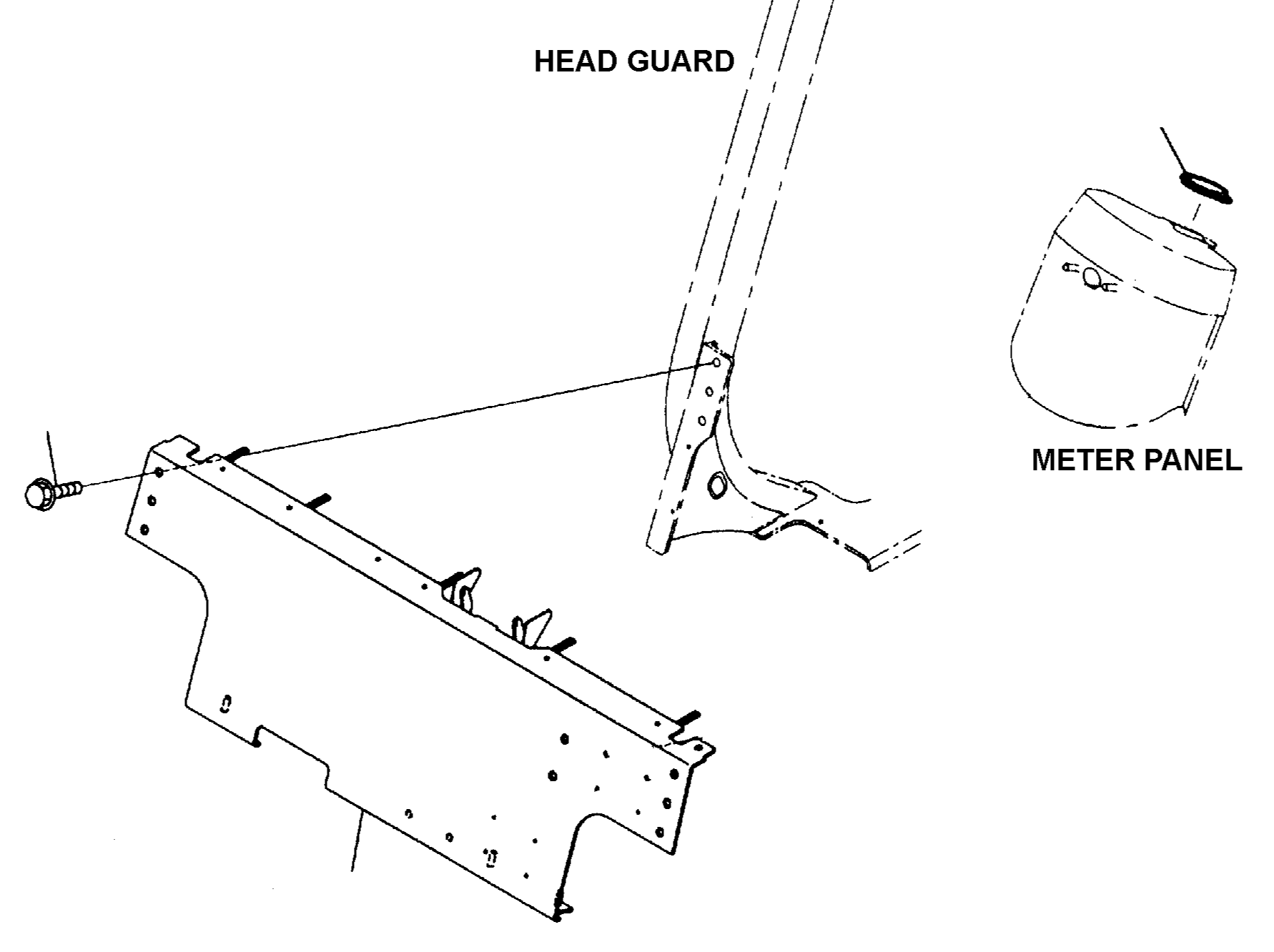 DASHBOARD (NO KOPS) 3EC-50-49811 KOMATSU