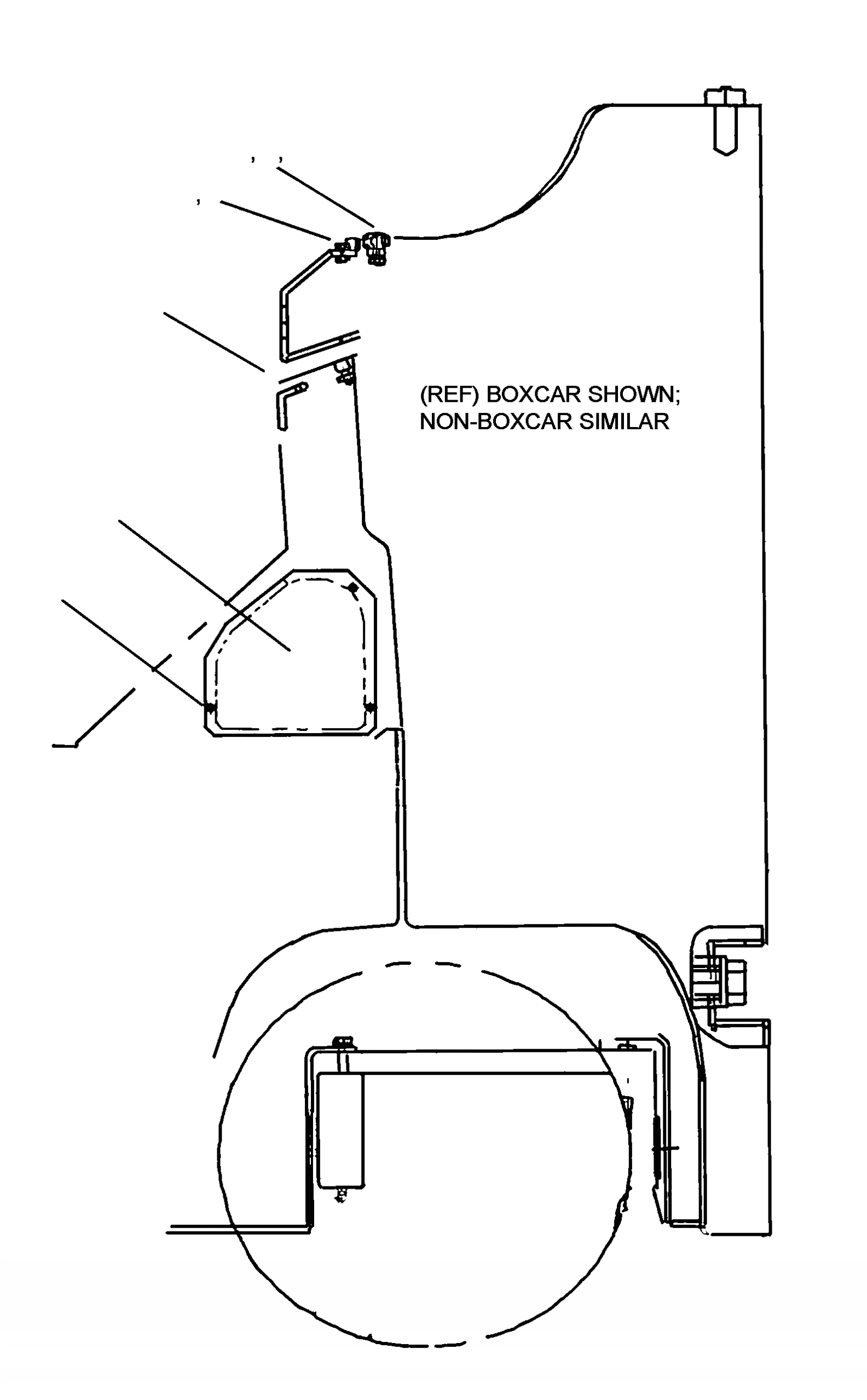 SIDE COVER, FUEL SPOUT (EXCEPT BCS) 3EC-51-39120UC KOMATSU