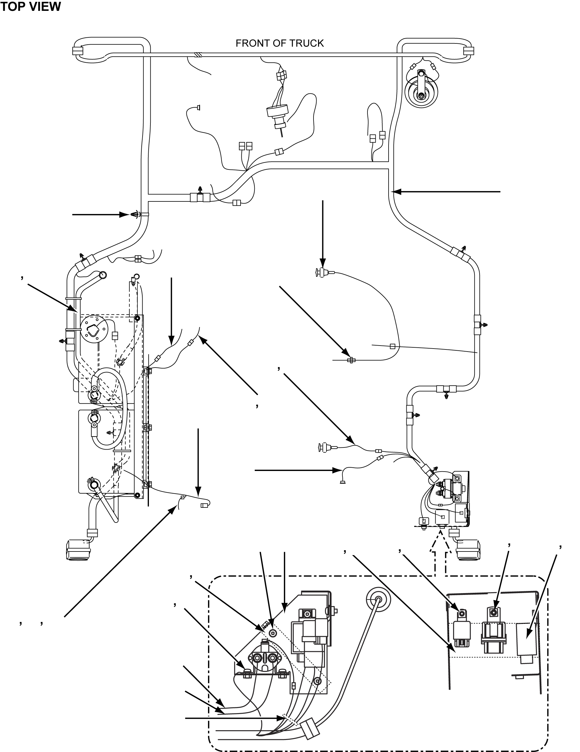 STARTER HARNESS 3EC-55-41590 KOMATSU